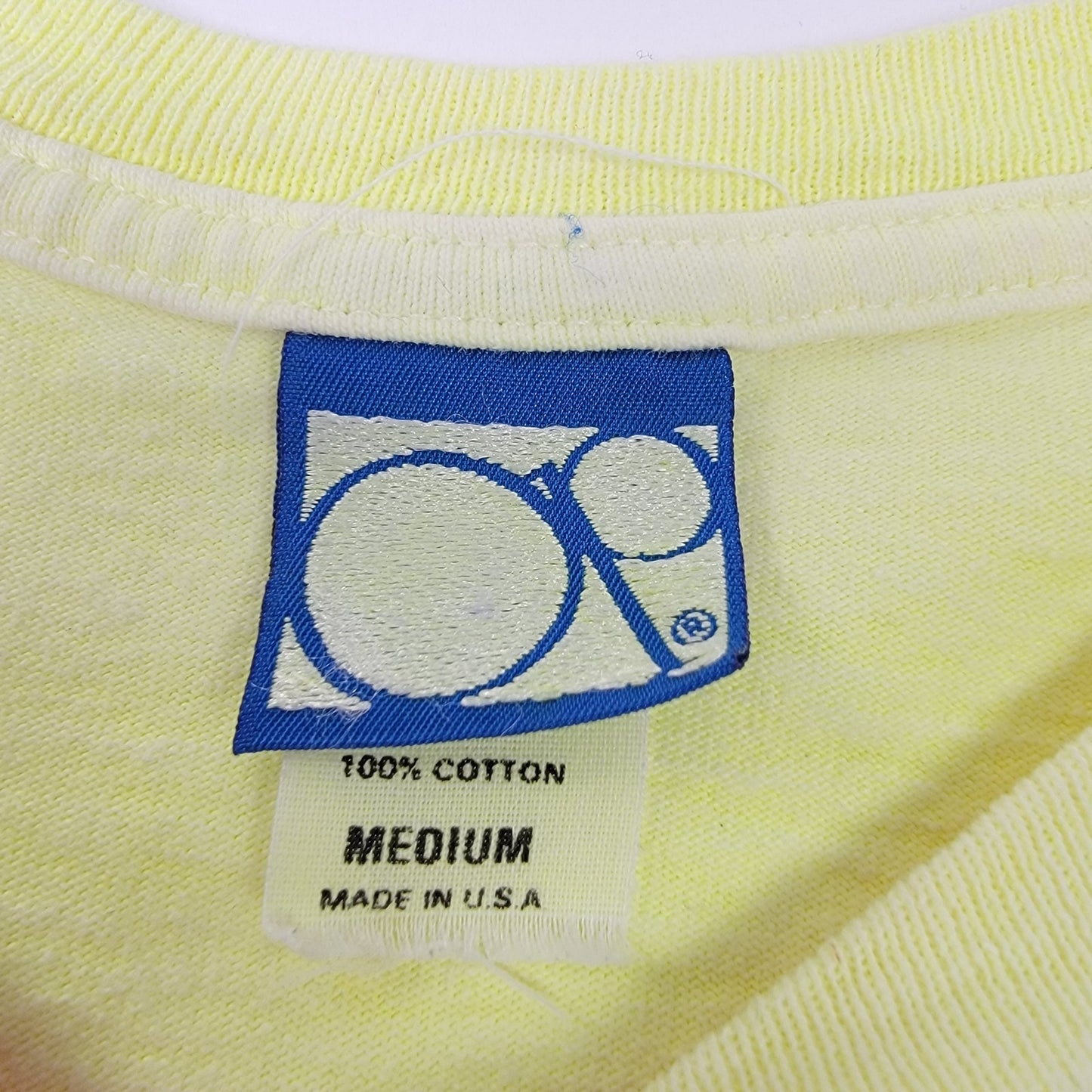 Rare Vintage 90s Neon Ocean Pacific Single Stitch Tee - M