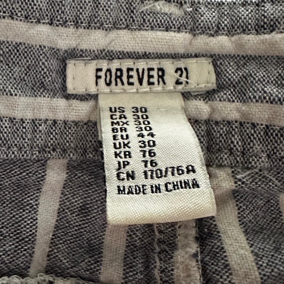 F21 Nautical Striped Shorts Short Shorts
