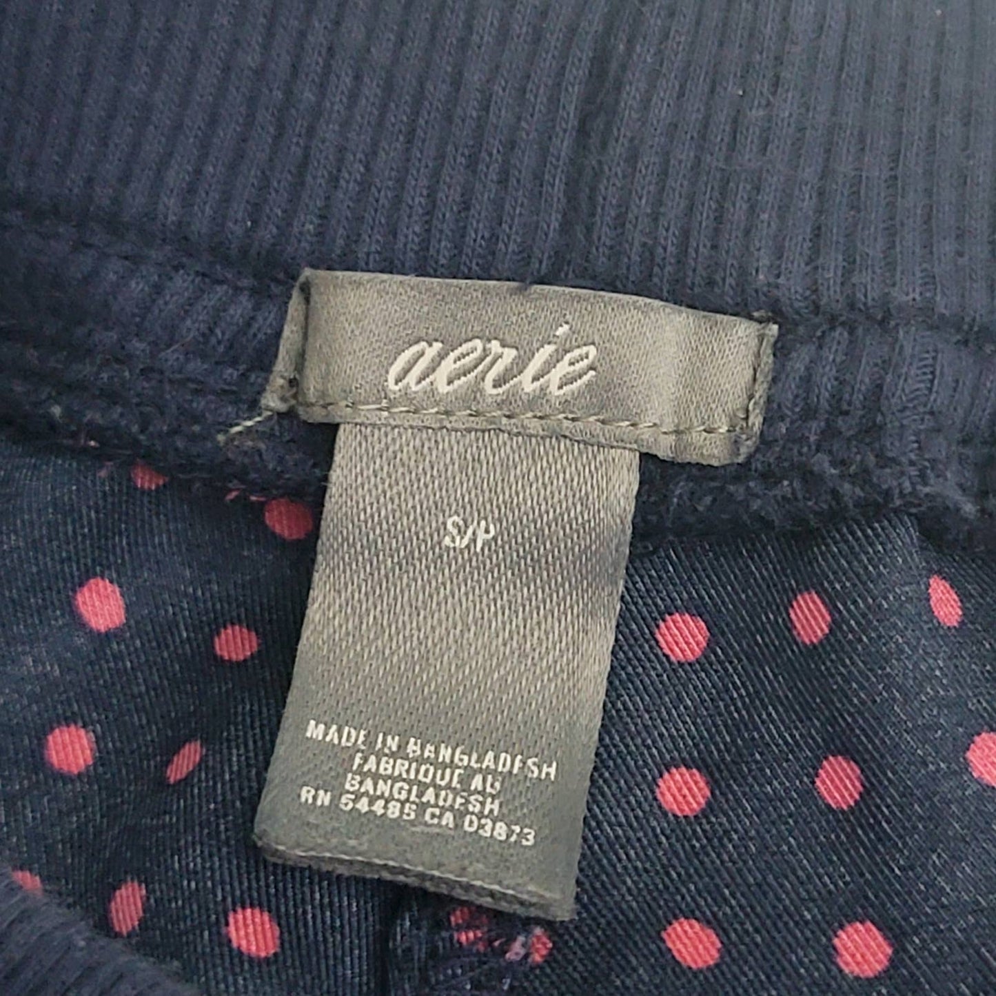 Aerie Silky Polkadot Pajama Bottoms