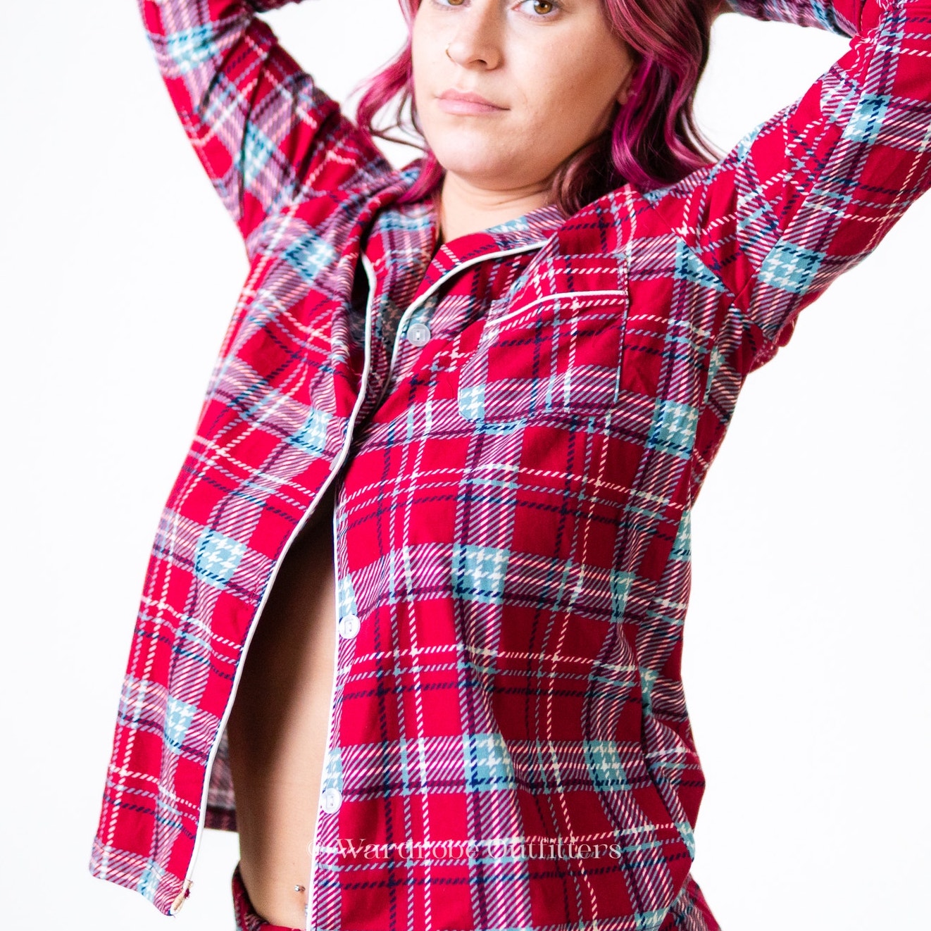 Wonderly Intimates Plaid Flannel Pajamas