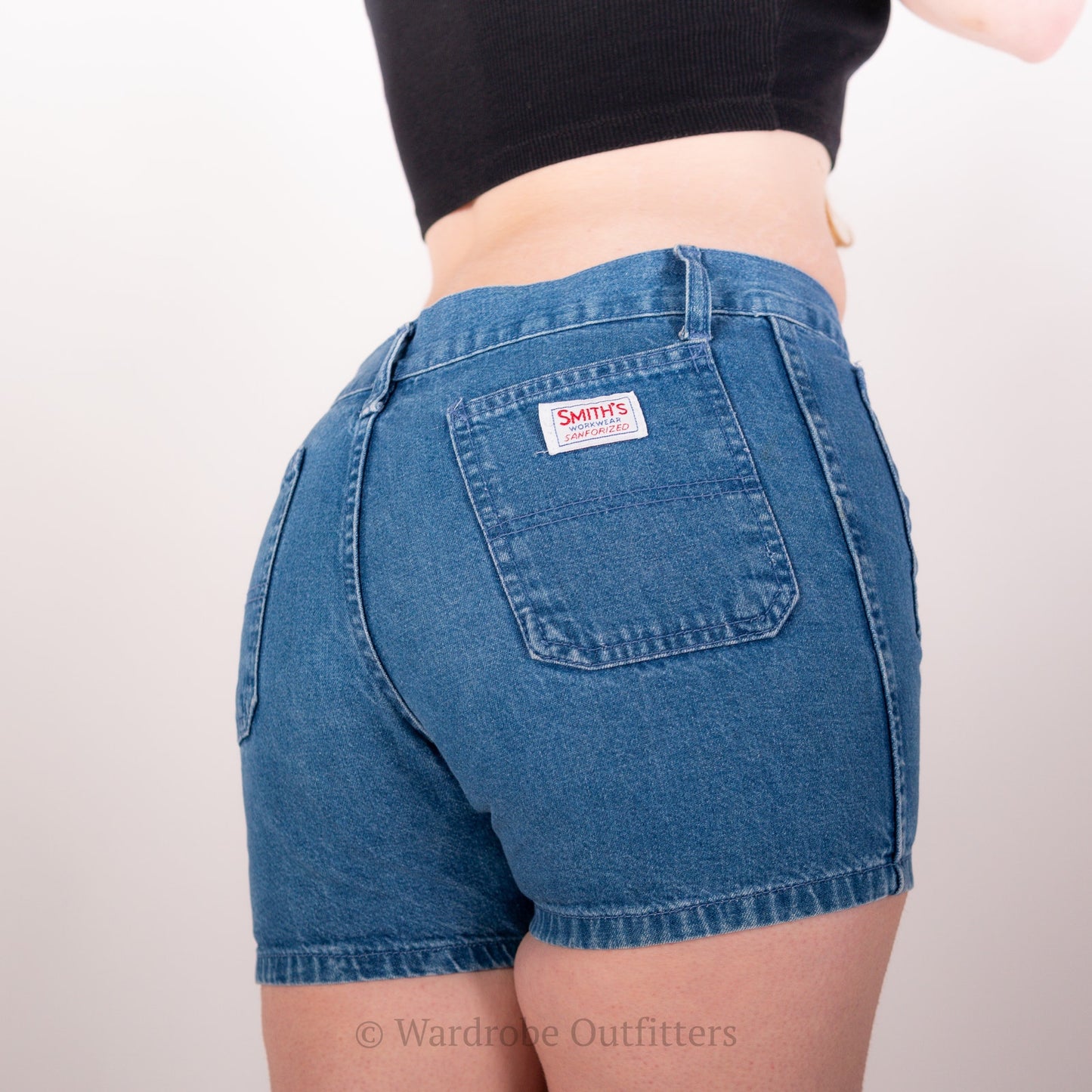 Vintage 70s SMITHS Jean Shorts