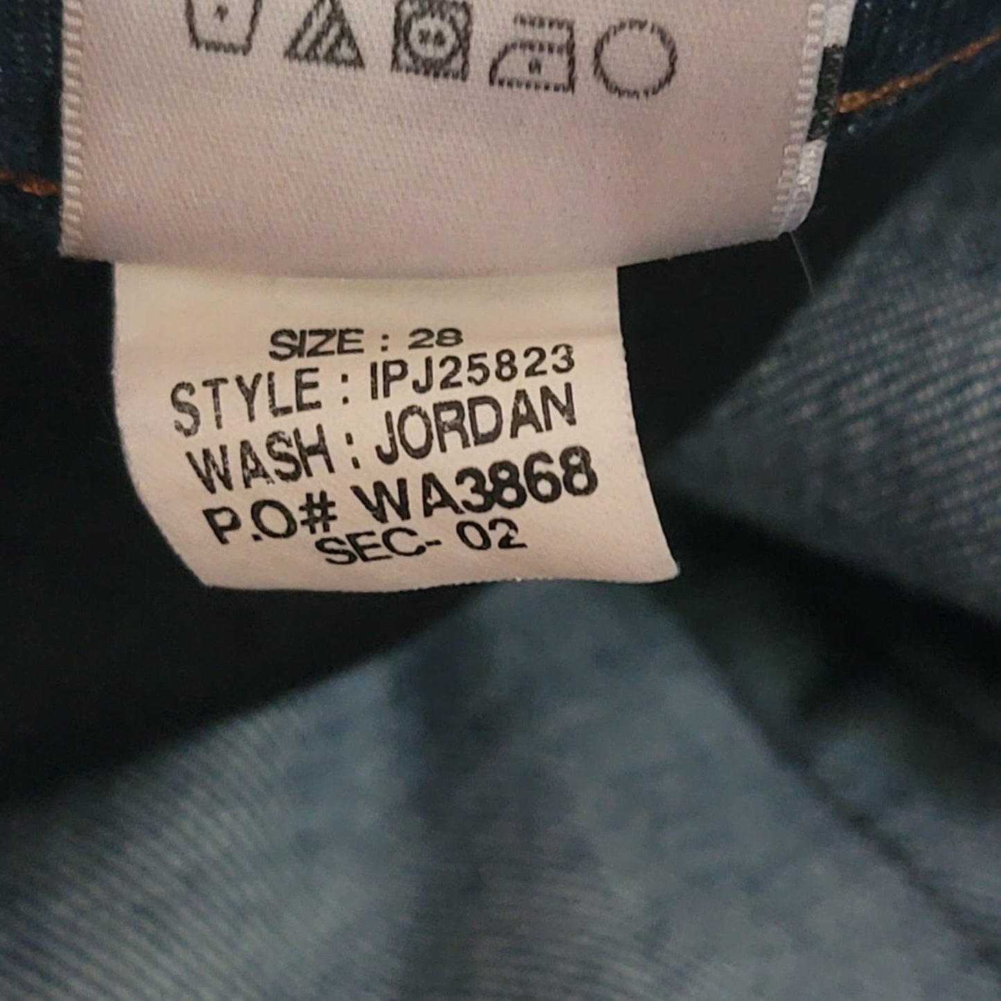 Joe's Jeans Mid Rise Skinny Bootcut Flare Jeans Jordan Wash Dark - 28