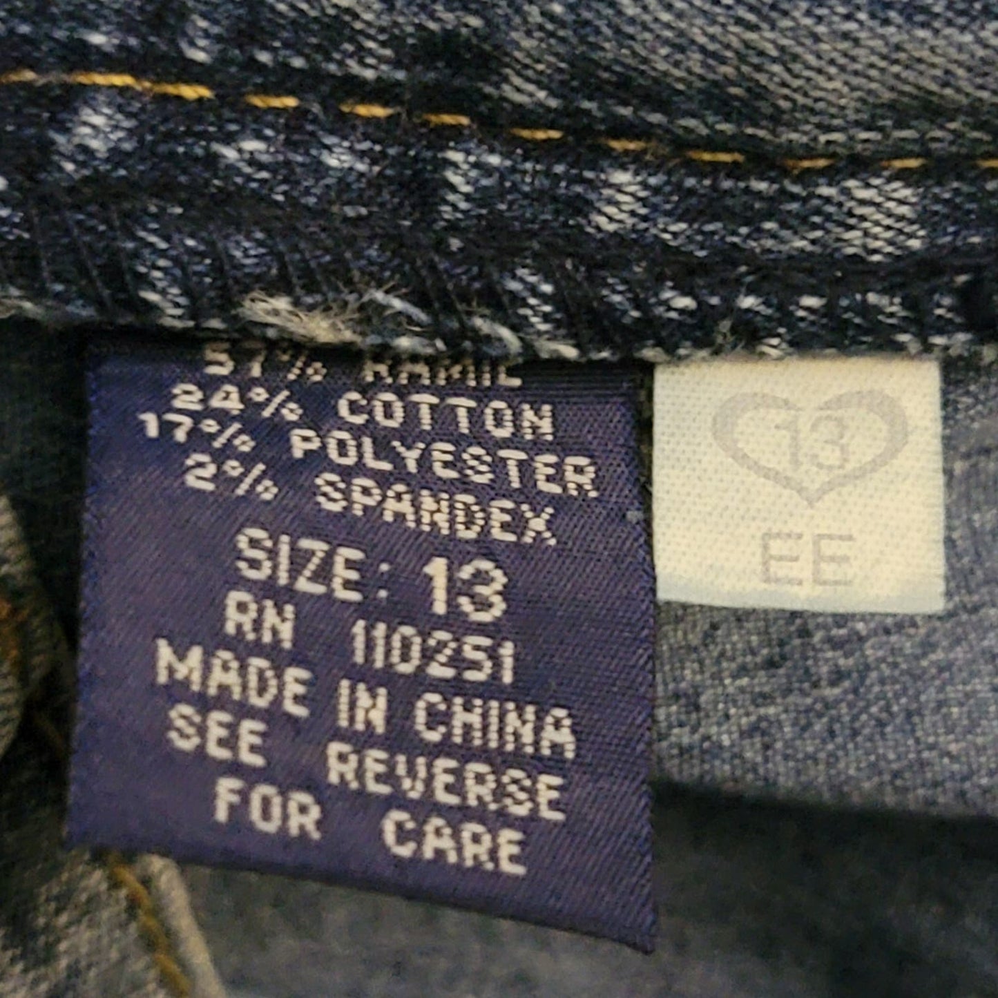 Vintage Y2k Angels denim jean micro mini skirt