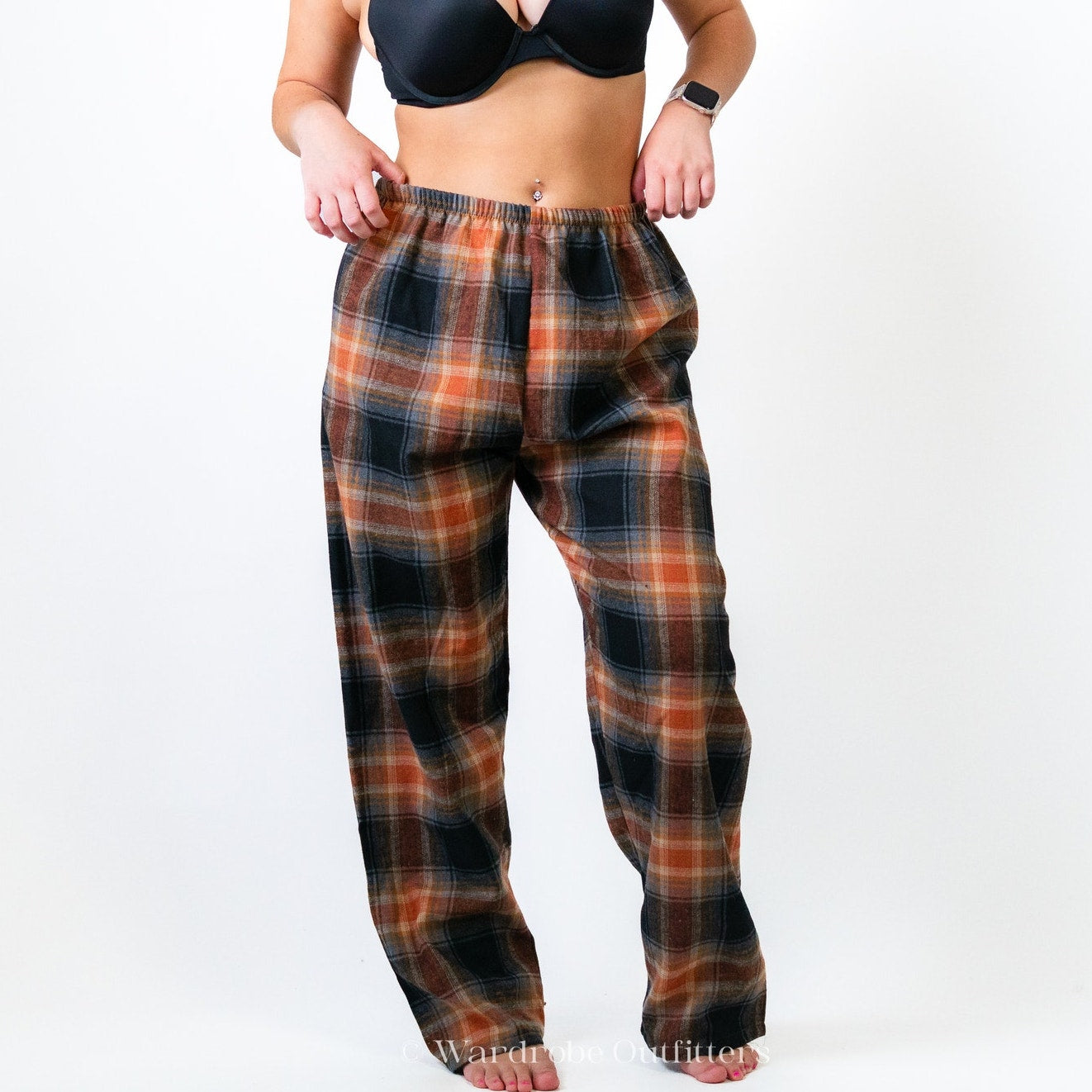 Plaid Flannel Pajama Pants
