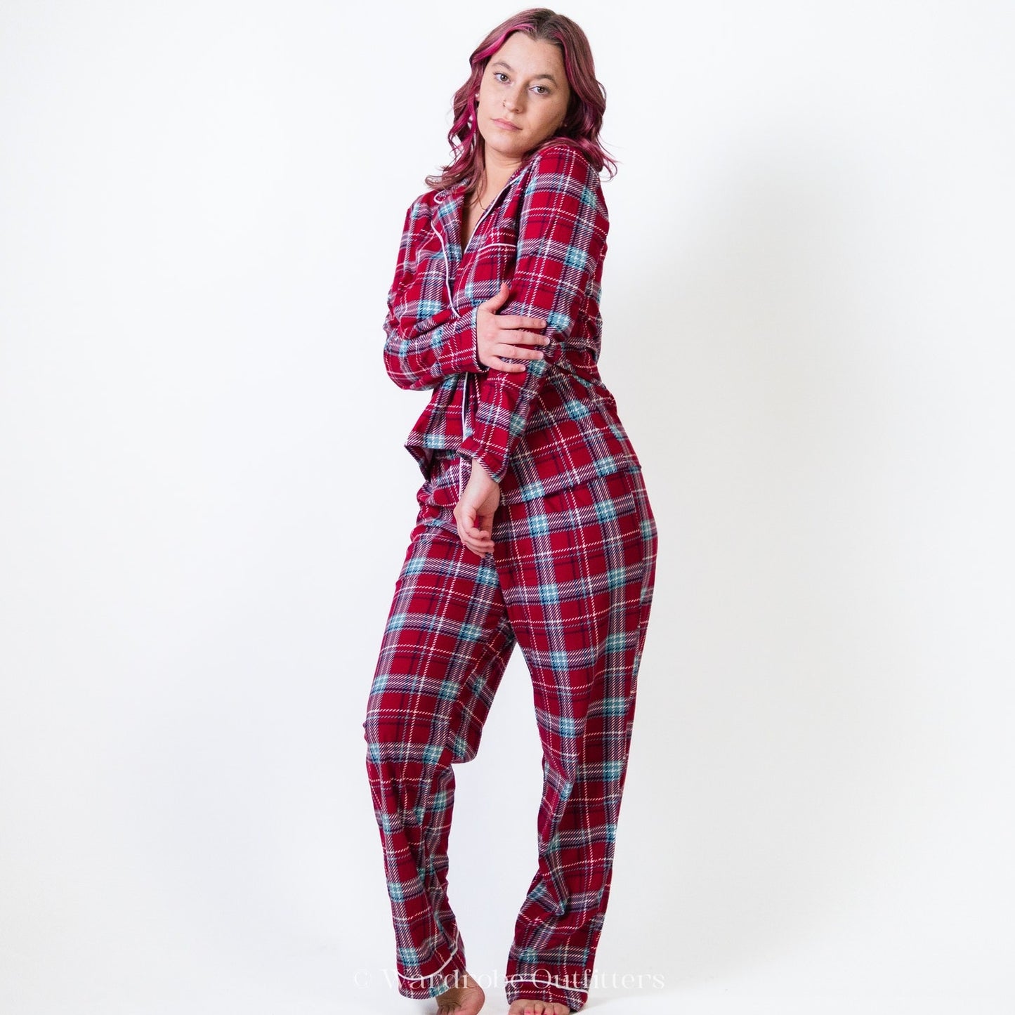 Wonderly Intimates Plaid Flannel Pajamas