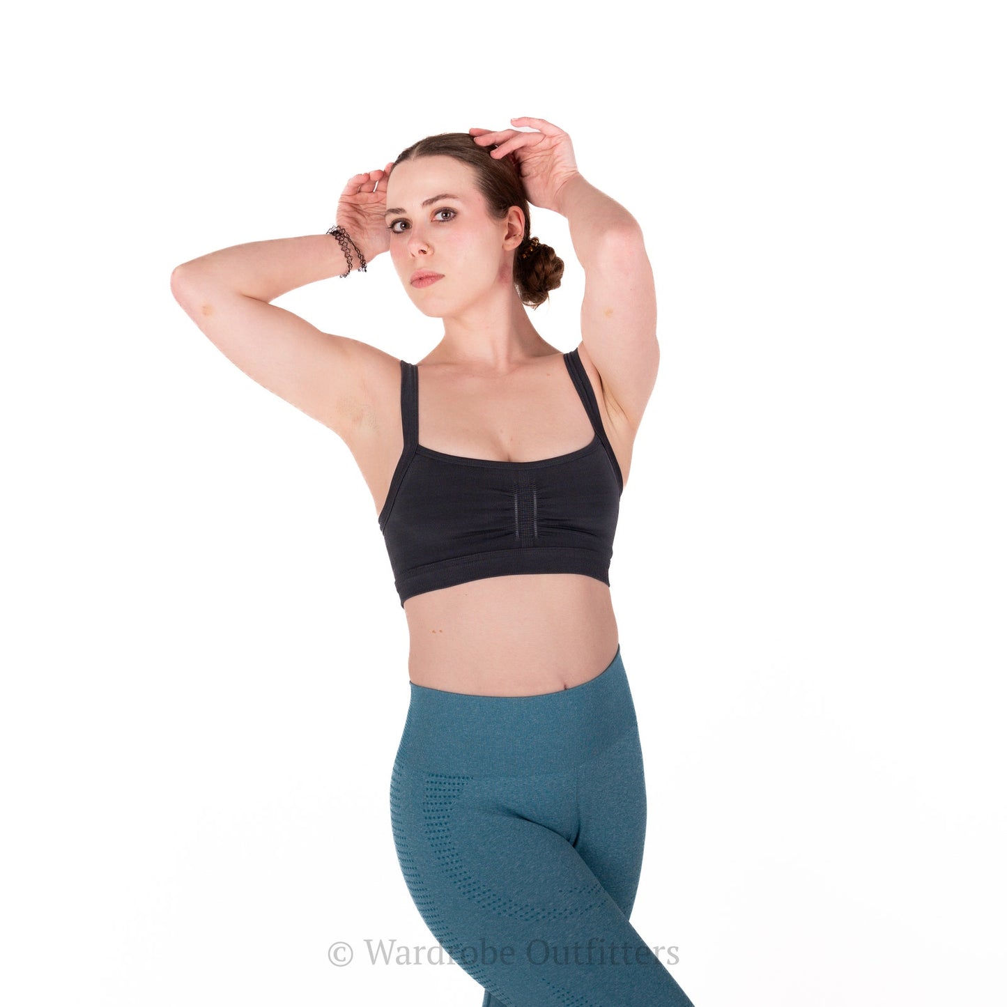 Athleta Gray Sports Bra