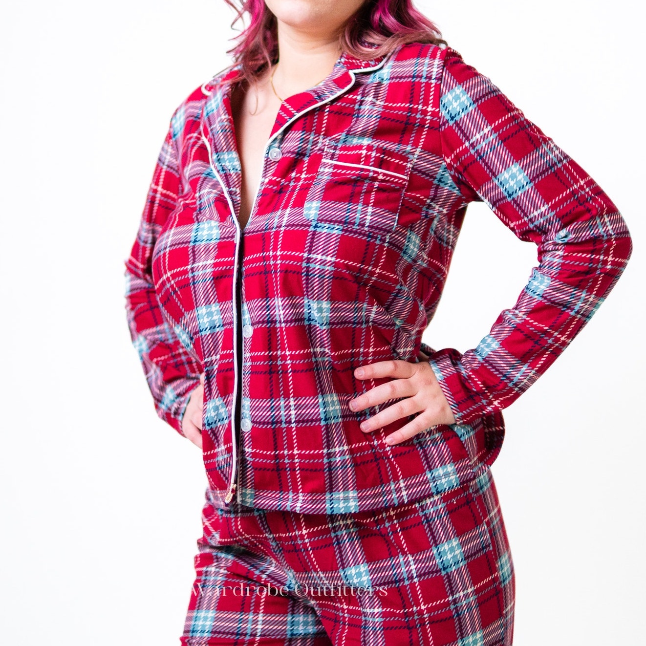 Wonderly Intimates Plaid Flannel Pajamas