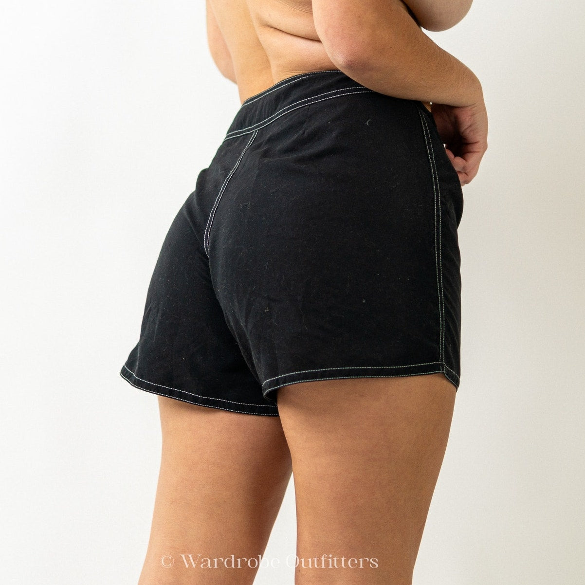 Vintage Y2K Black Swim Shorts
