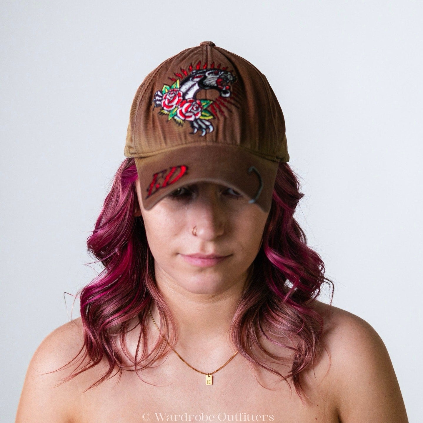 Vintage Y2K Don Ed Hardy X Christian Aug Fitted Hat