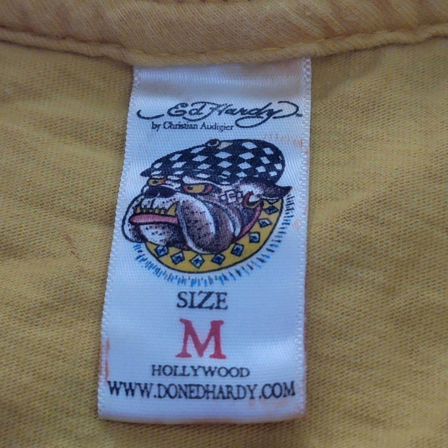 Vintage Y2K Ed Hardy by Christian Audigier Tattoo Battle Skull Eagle Tee