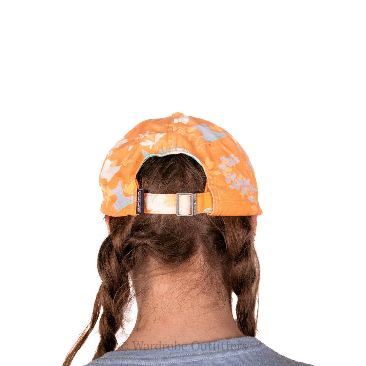 Patagonia Cream Orange Palm Surf Hat
