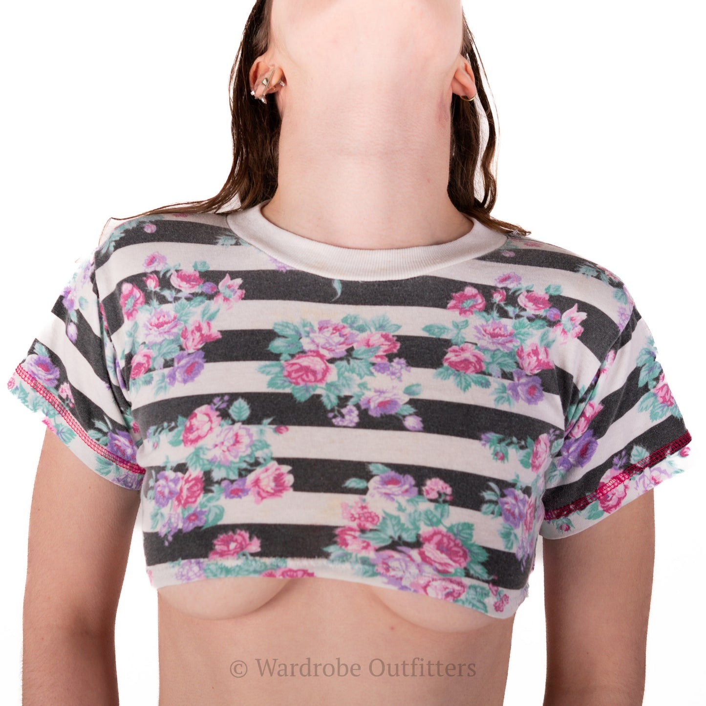 Vintage 90s Micro Cropped Tee Shirt