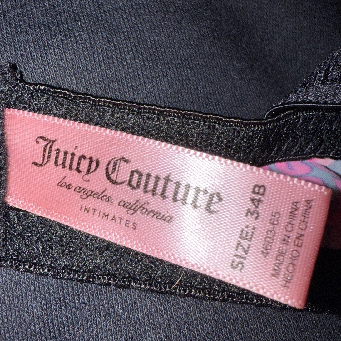 NEW Juicy Couture Intimates Demi Wonder Bombshell Bra - 34B