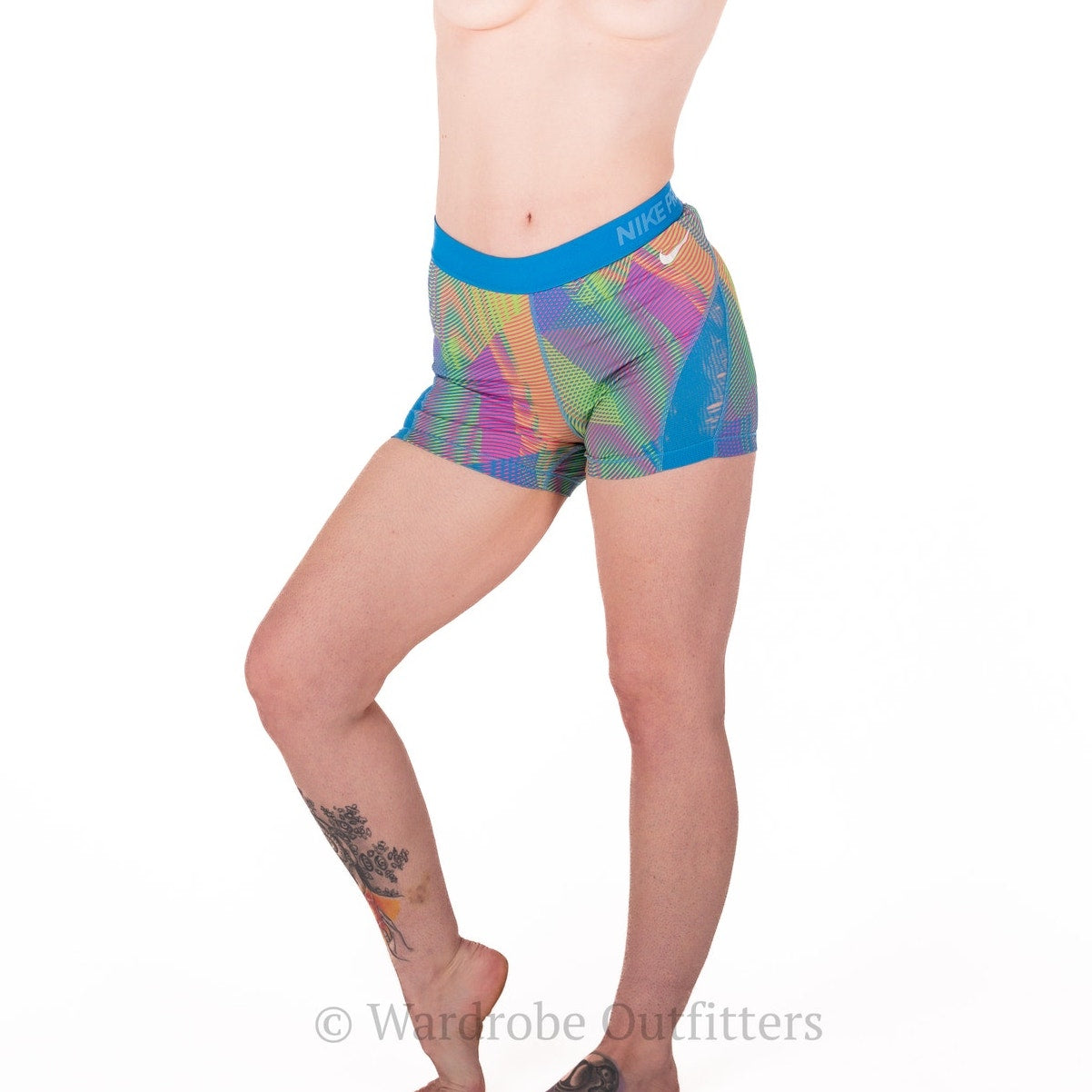 NIKE PRO Dri-Fit Spandex Lycra Leggings Shorts