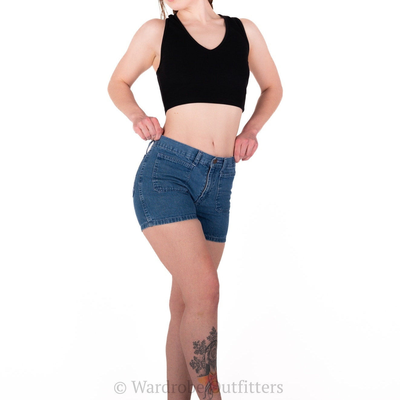 Vintage 70s SMITHS Jean Shorts