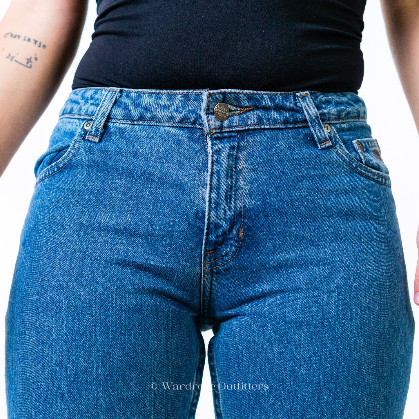Vintage Harley-Davidson Mid Rise Denim Riding Jeans