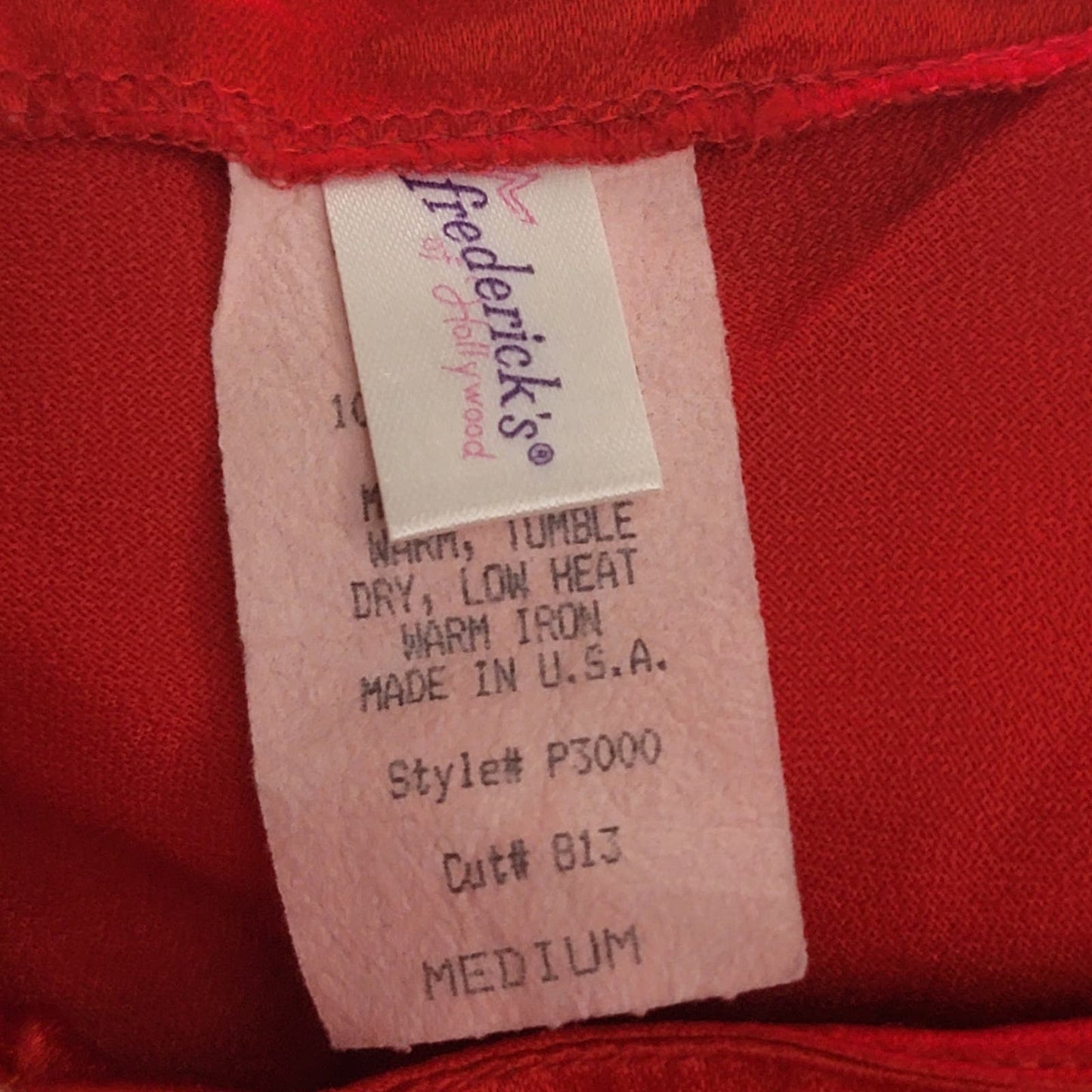 Vintage 90s Fredrick's Of Hollywood Camisole Lingerie Top