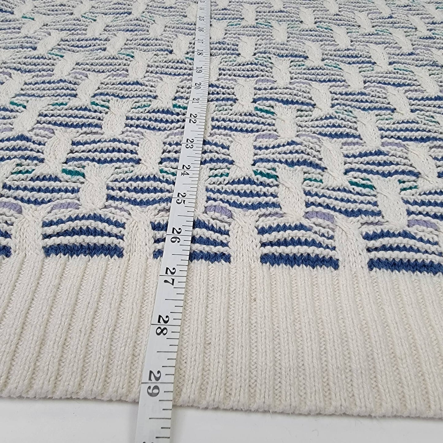 Vintage Chunky Knit Sweater - L