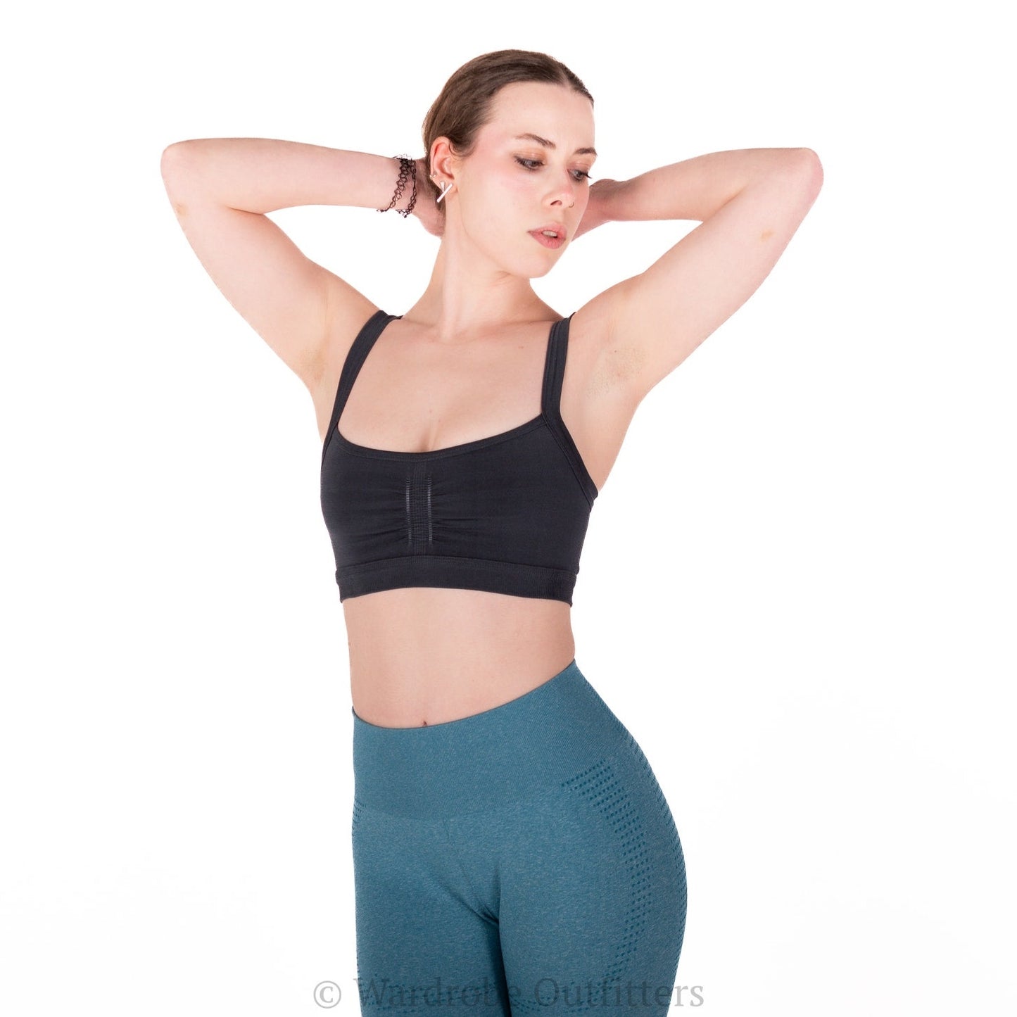 Athleta Gray Sports Bra