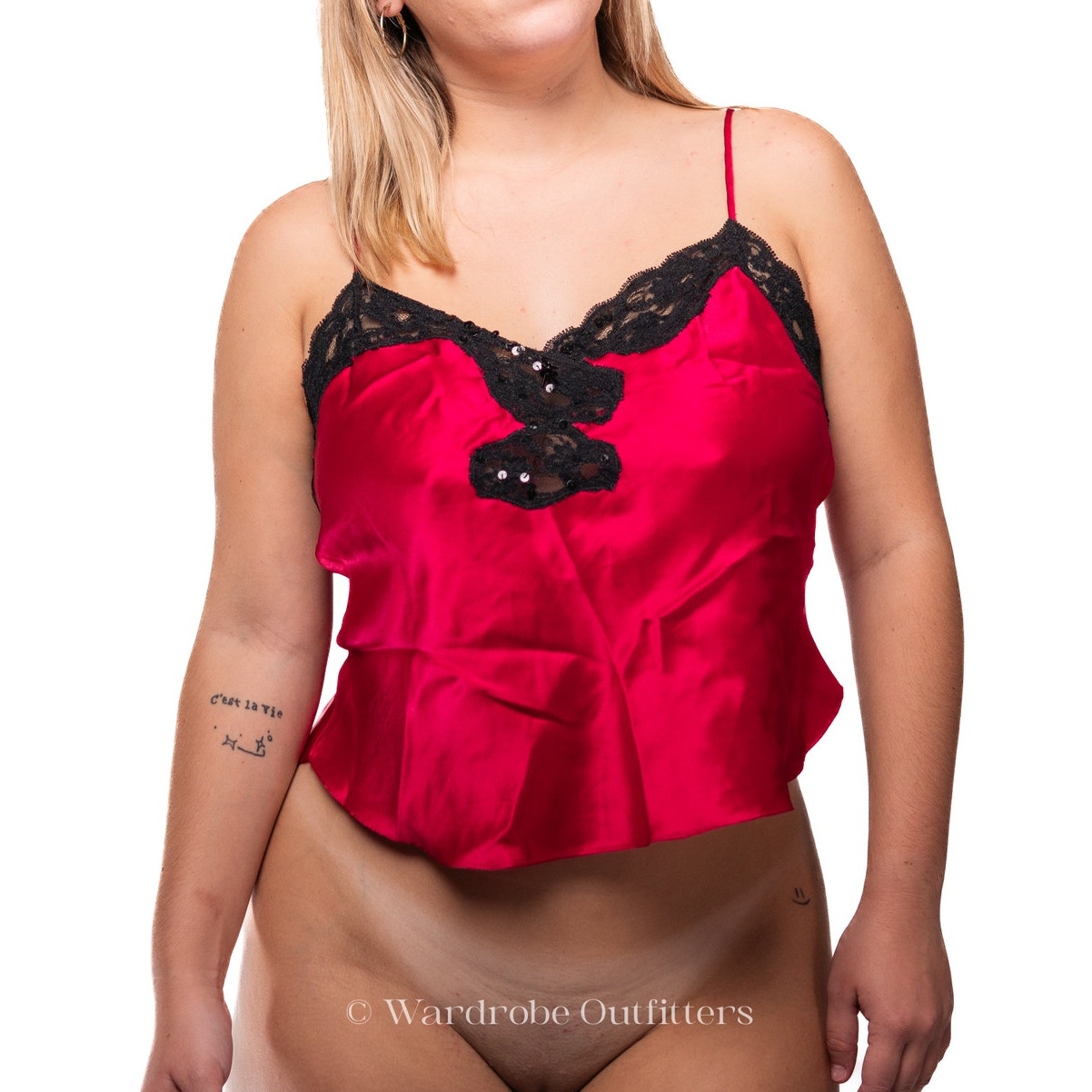 Vintage Victoria's Secret Gold Label Babydoll Cami Lingerie