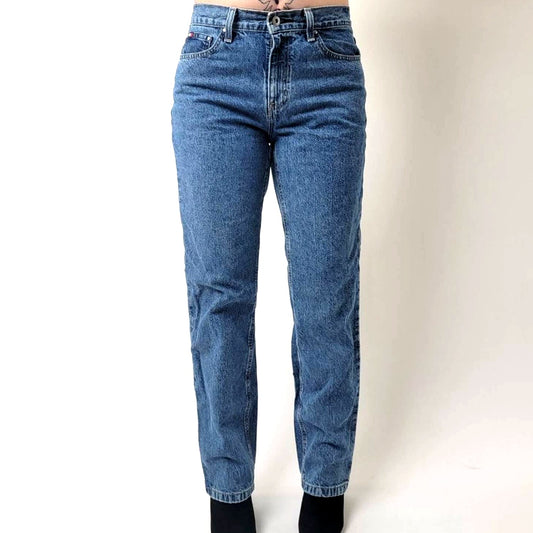 Vintage 90s Tommy Hilfiger High Rise Waist Grunge Mom Jeans - 6