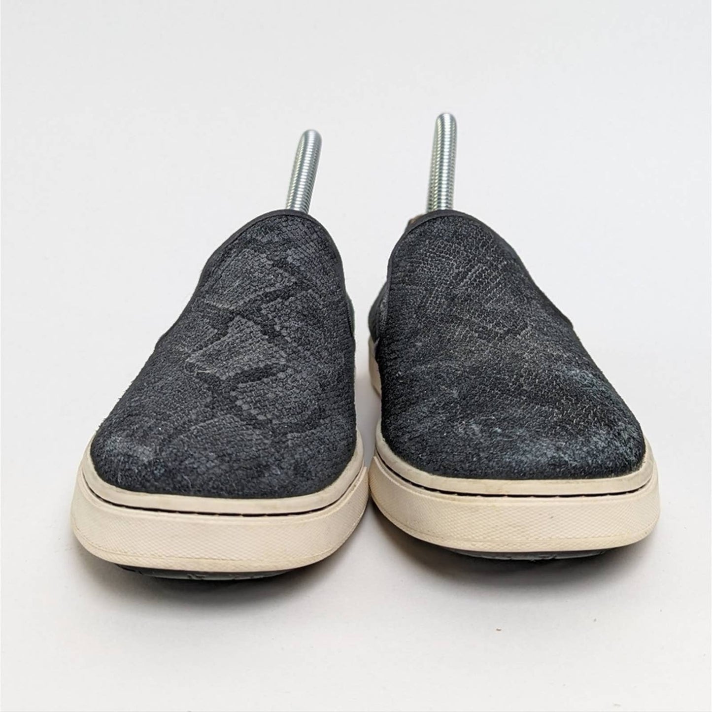 OluKai Pehuea Leather Slip On Loafer Flats - 7.5