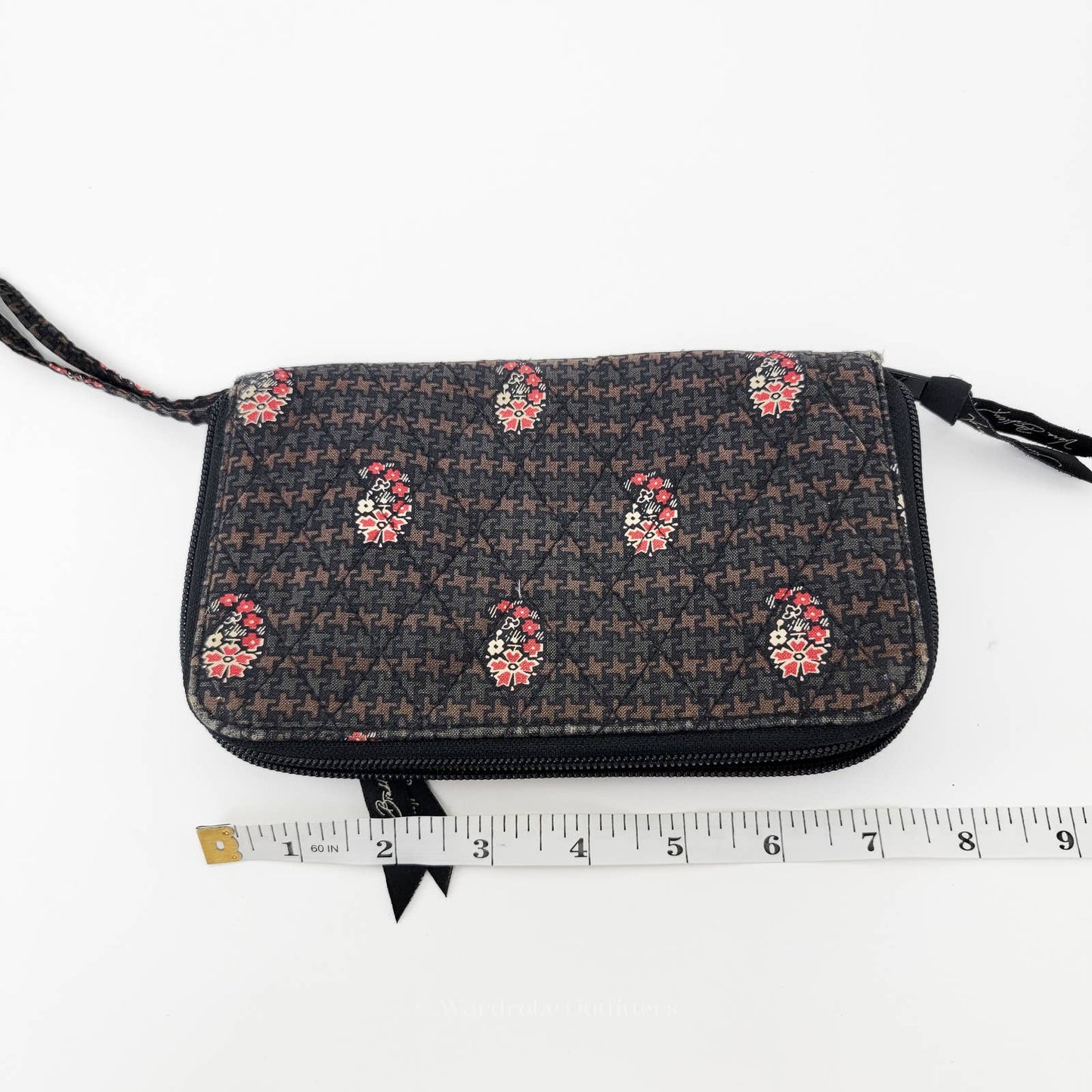 Vera Bradley Houndstooth Fabric Wallet Clutch