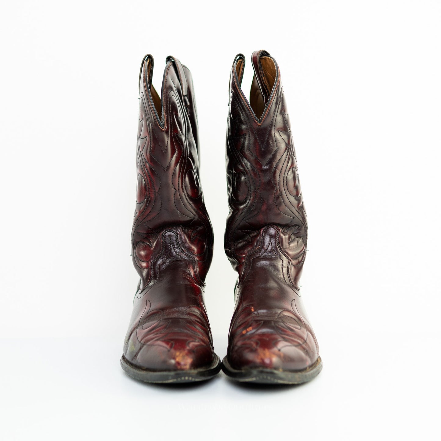 Vintage 70s ACME Thunderbird Cowboy Western Boots - 8