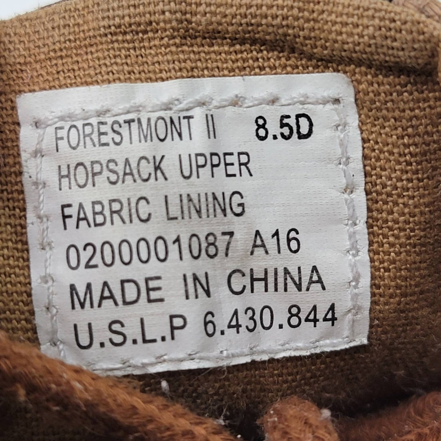 Polo Ralph Lauren Forestmont II Burlap Sneaker - 8.5