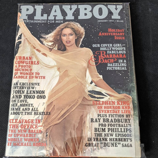 Playboy Magazine │ January 1981