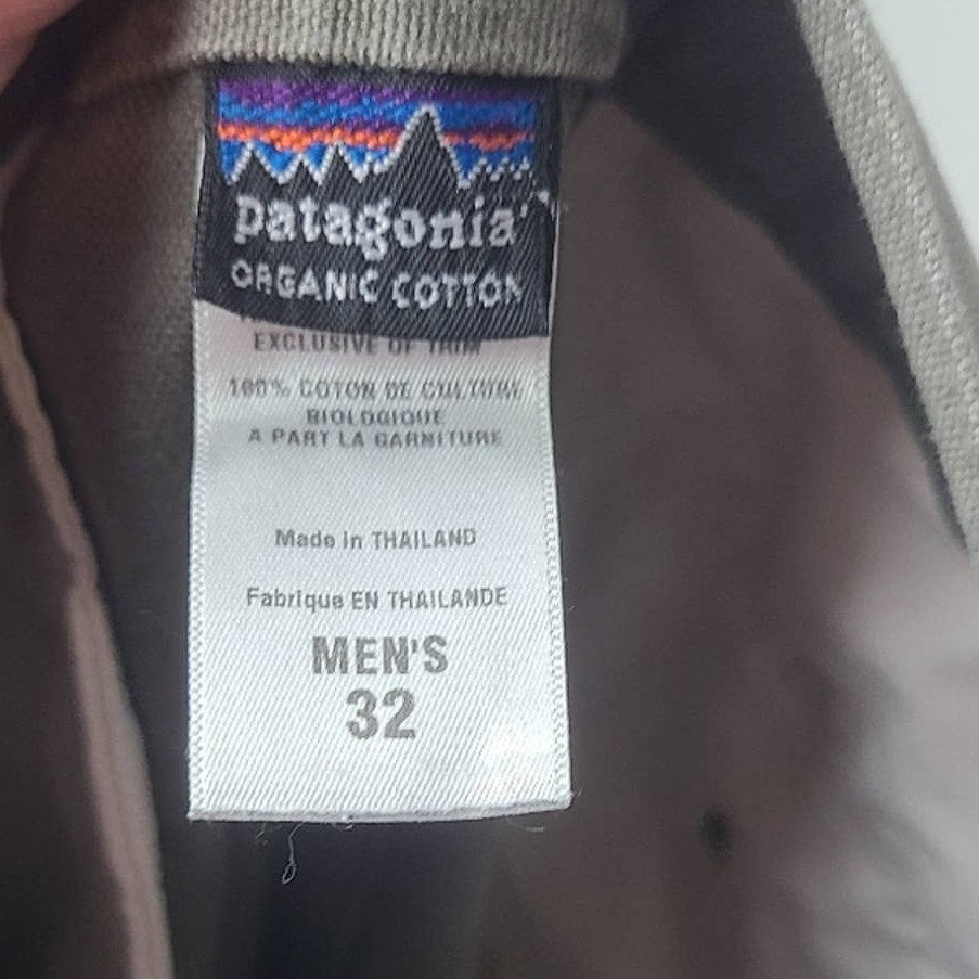 Patagonia Hunter Green Cargo Chino Hiking Camping Pants