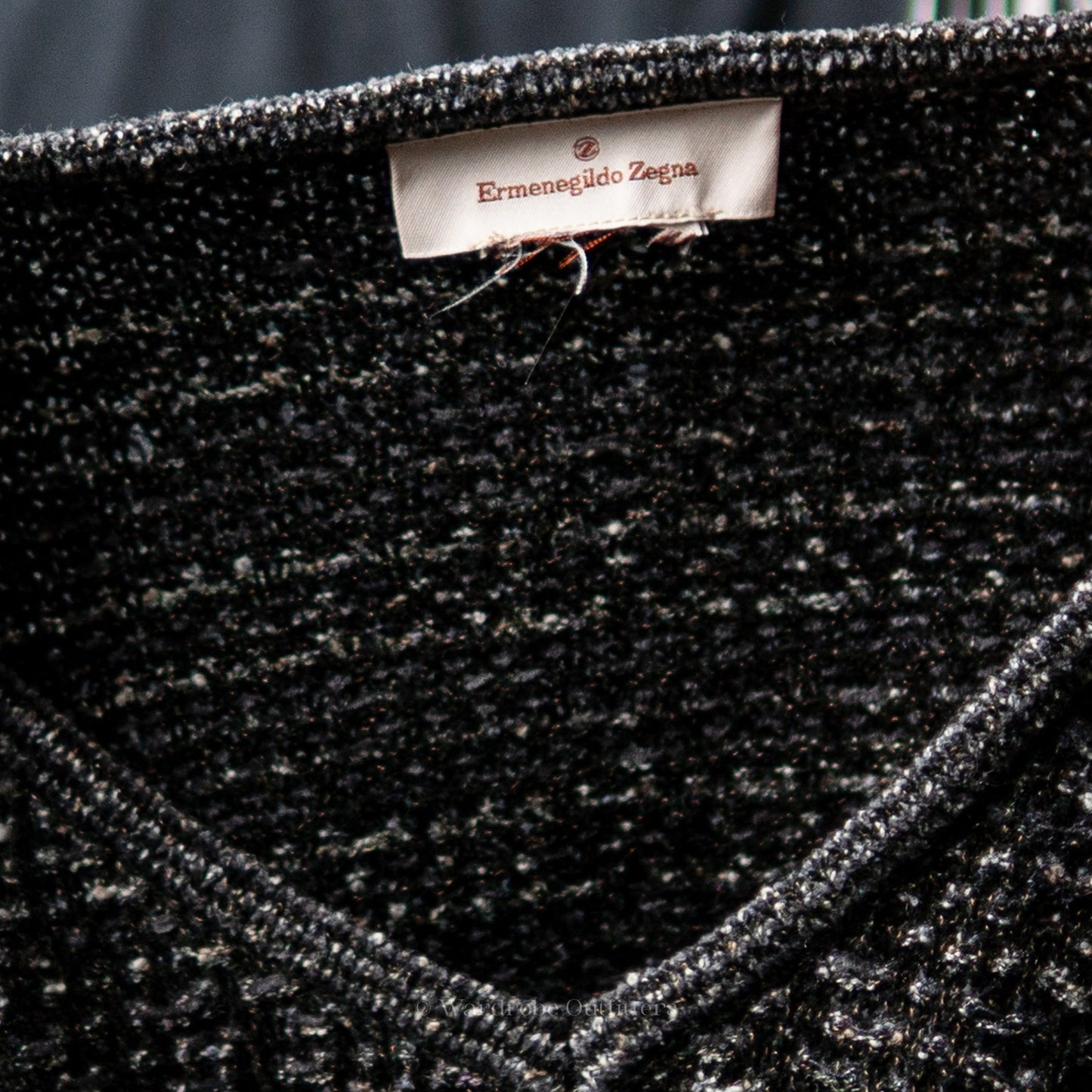 Ermenegildo Zegna V-Neck Knit Sweater - XL
