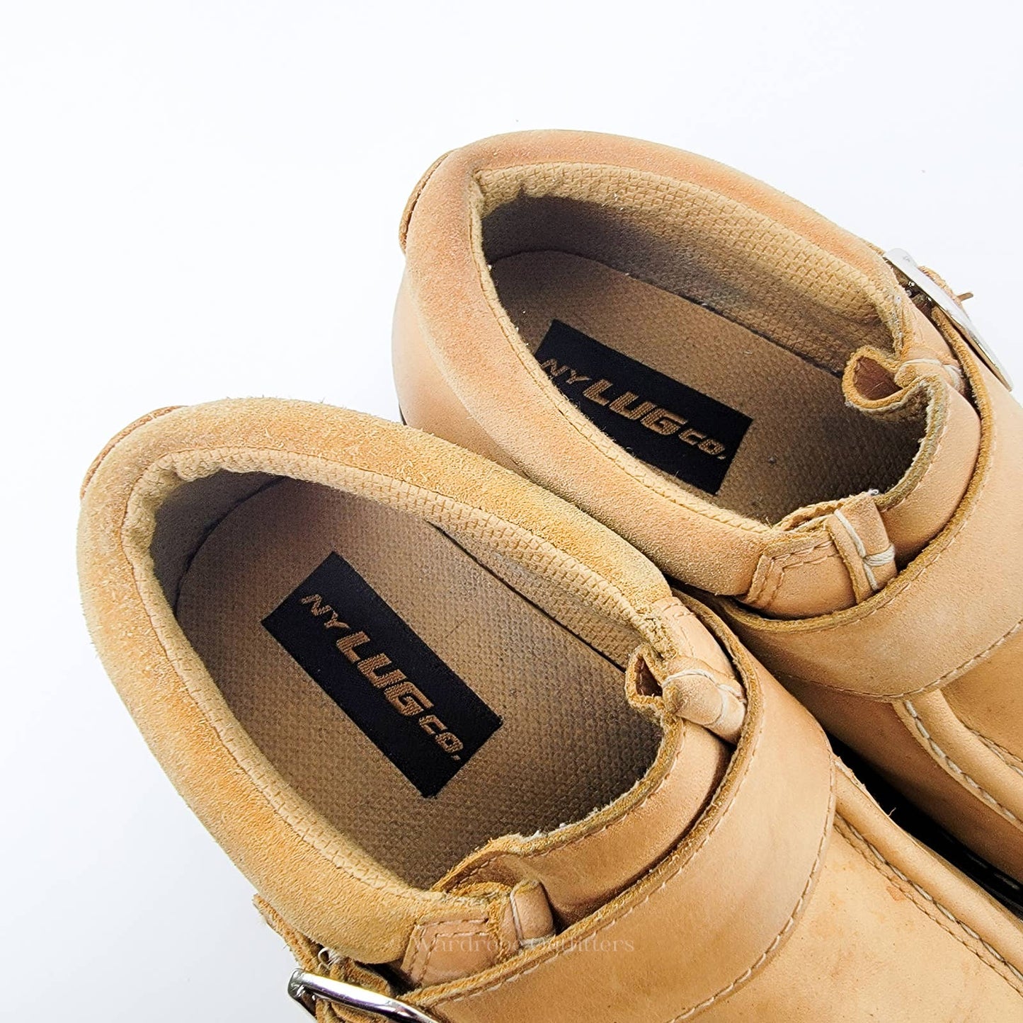 Vintage 90s LUGZ Moc Toe Ankle Wallabee Boots
