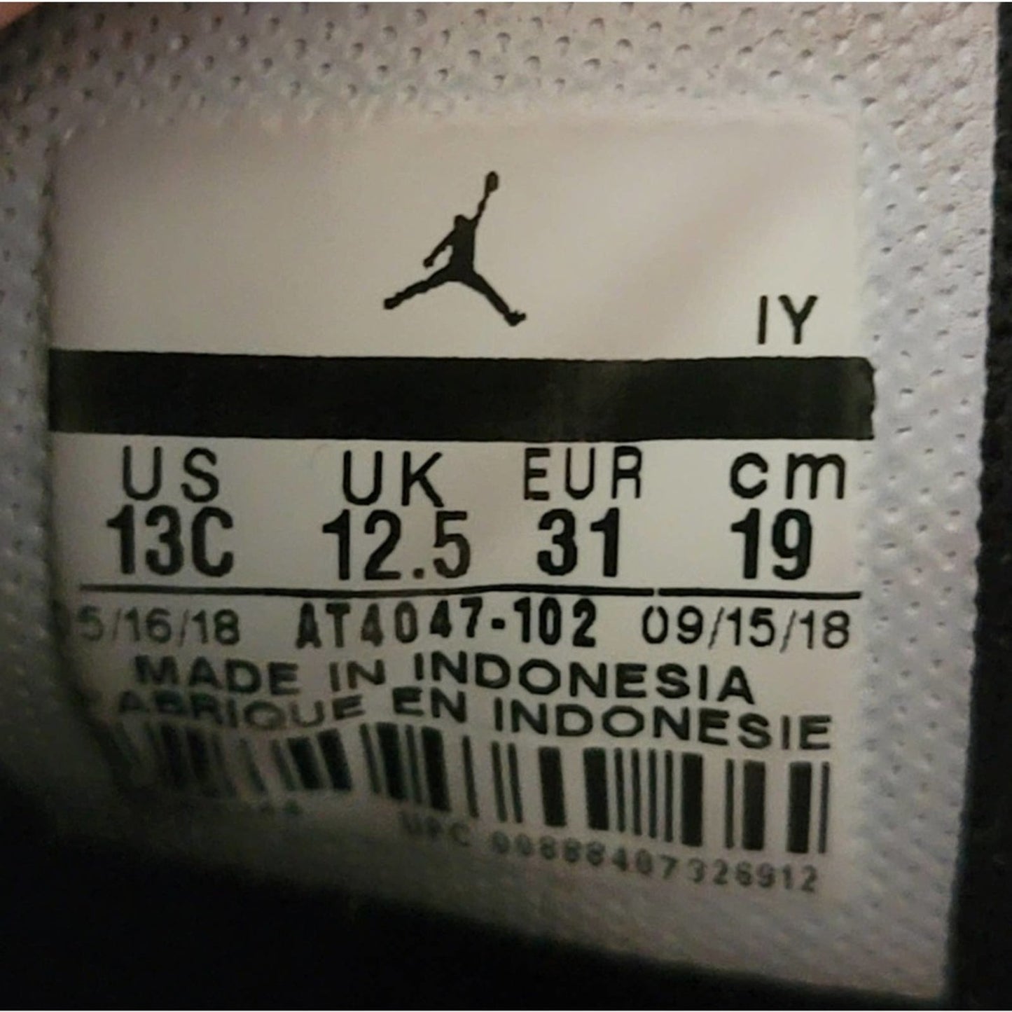 Nike Air Jordan Legacy 312 Rookie of the Year - 13C