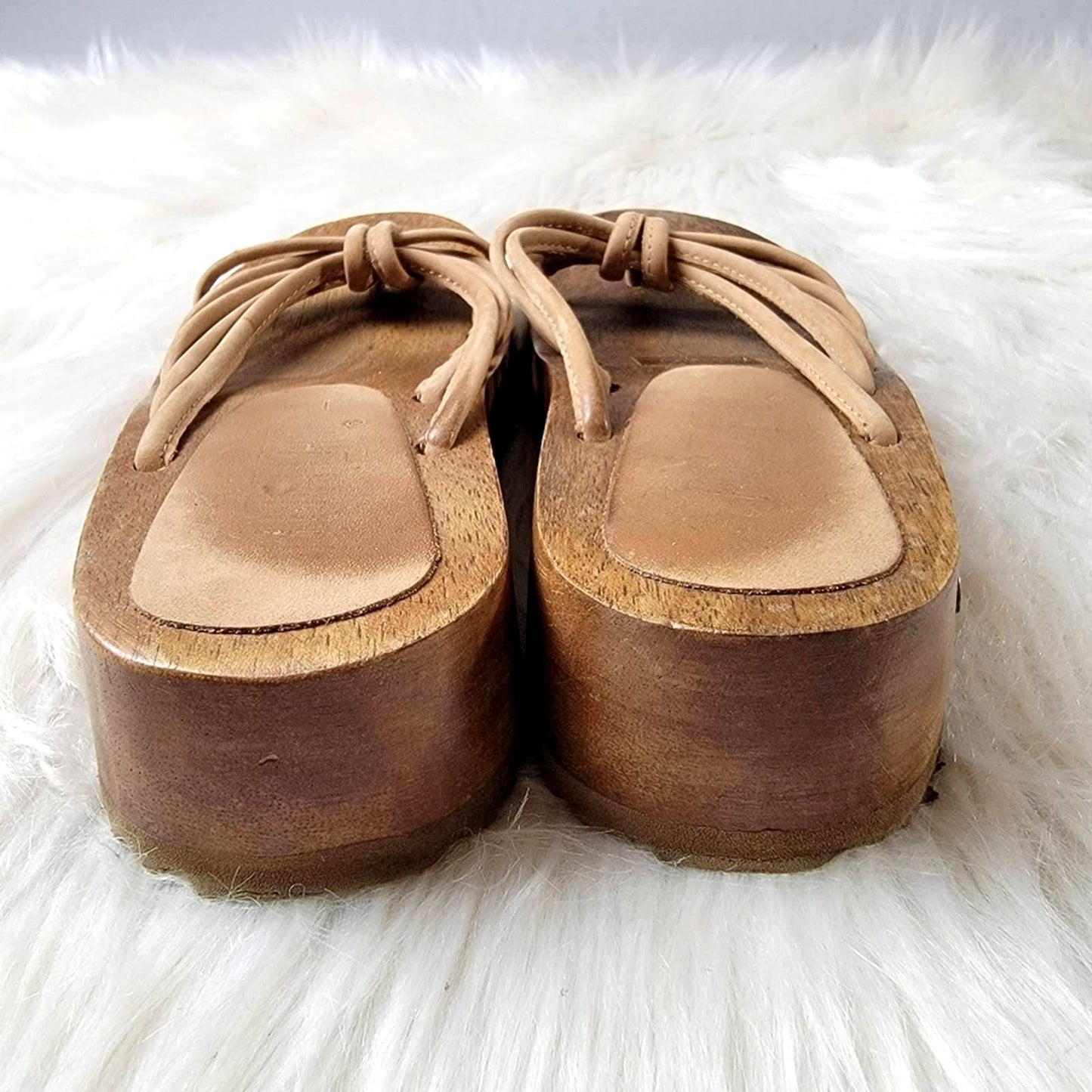 Vintage 90s BONGO Chunky Platform Sandals - 6