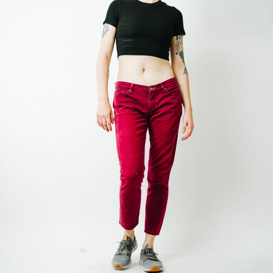 Red Roxy Denim Jeans