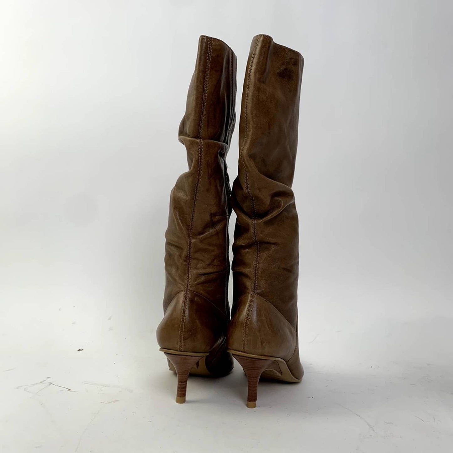 NWOT Diba Point Toe Mid Calf Heel Boots - 7