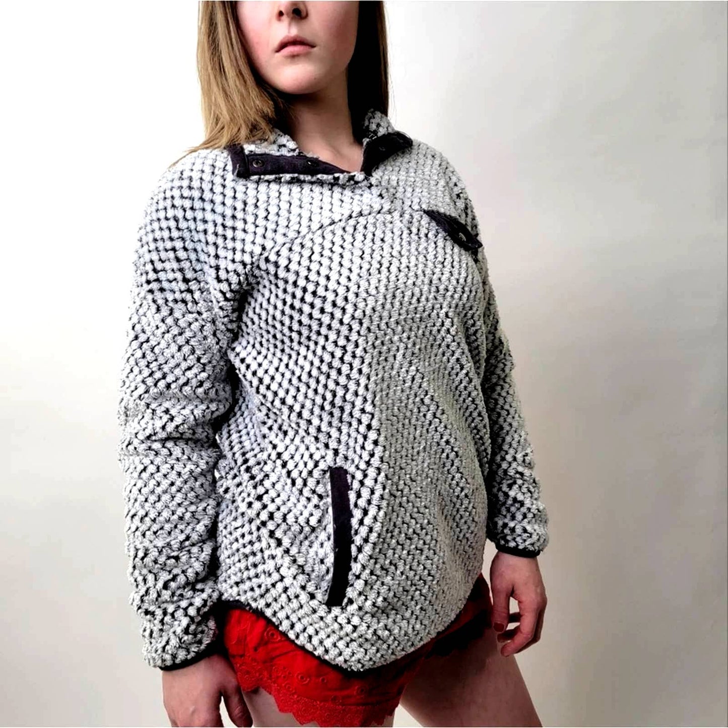 Simply Southern Simply Fuzzy Pullover Sweatshirt- S