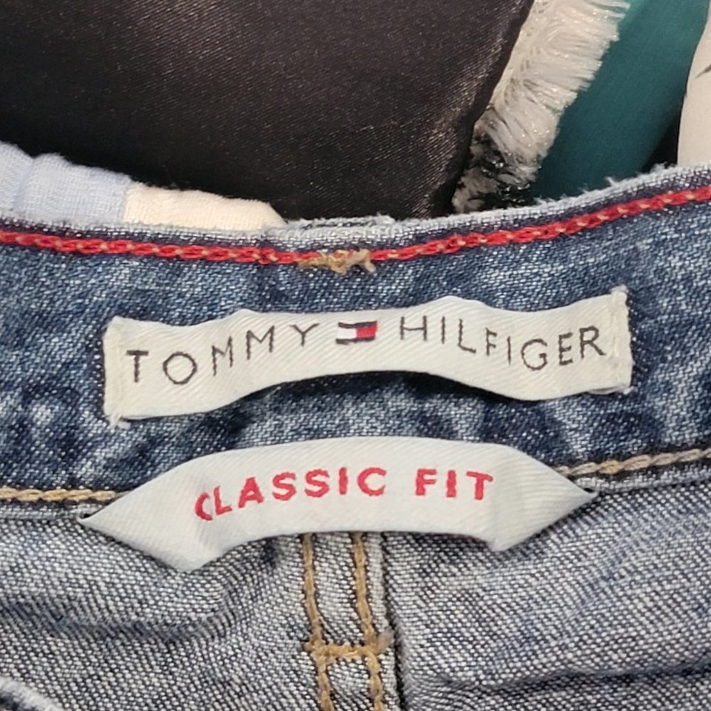 Vintage 90s Tommy Hilfiger High Rise Waist Grunge Mom Jeans - 6