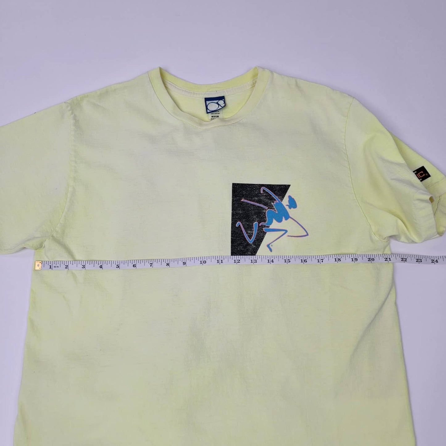 Rare Vintage 90s Neon Ocean Pacific Single Stitch Tee - M