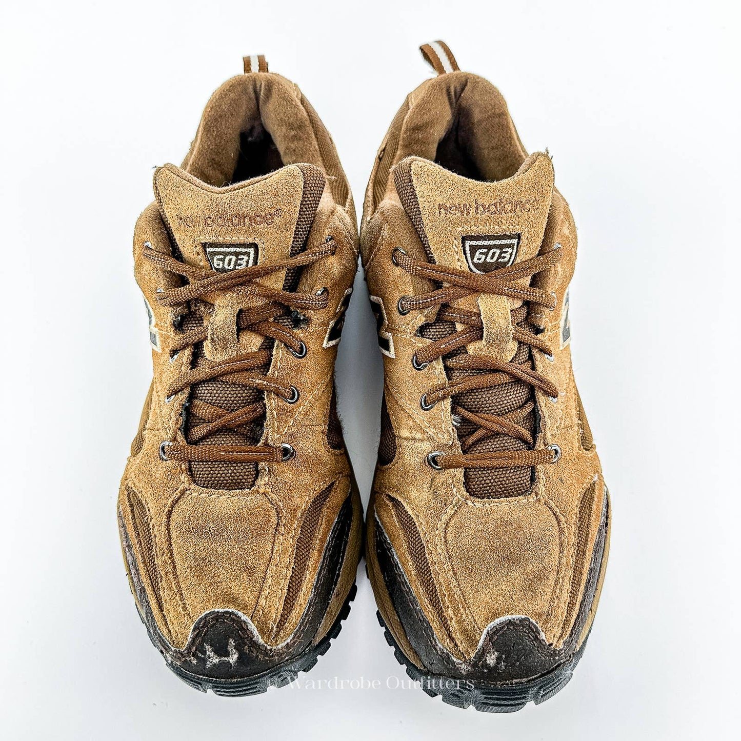 2006 New Balance 603 AL2 Brown Suede Abzorb Walk Hiking Shoes