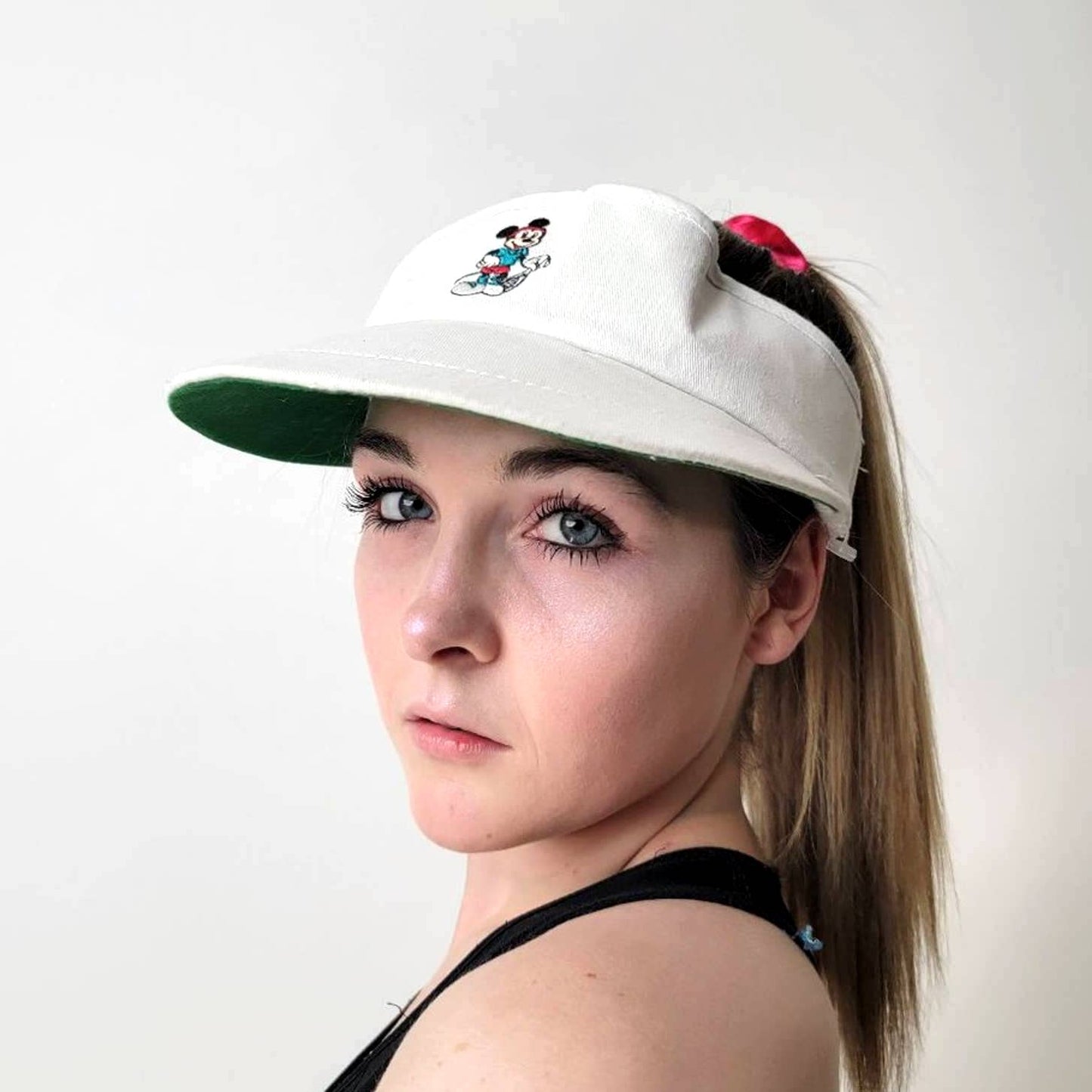 Vintage 90s PRO Mickey Mouse Tennis Sun Visor