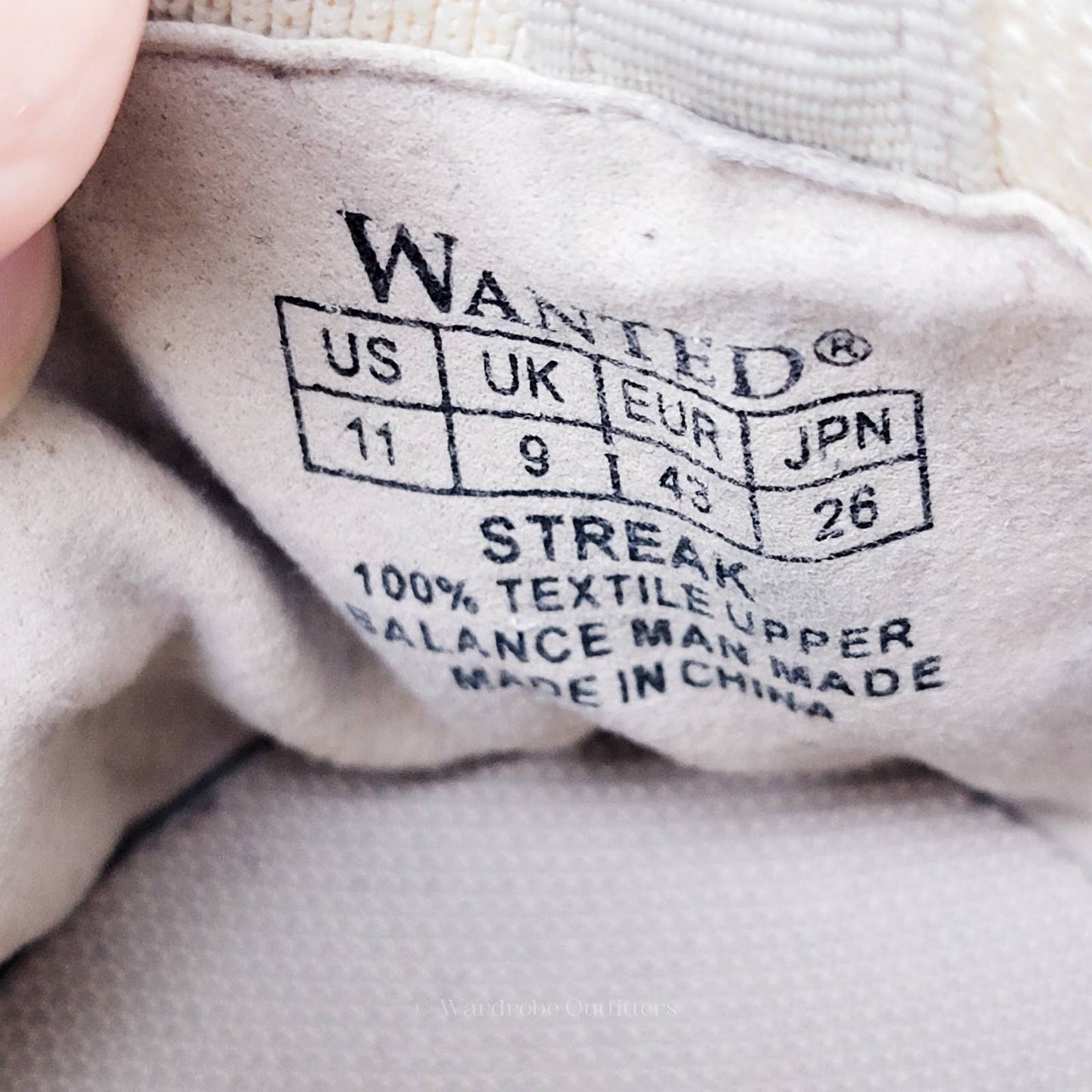 Wanted Streak Rainbow Knit Sneakers - 11