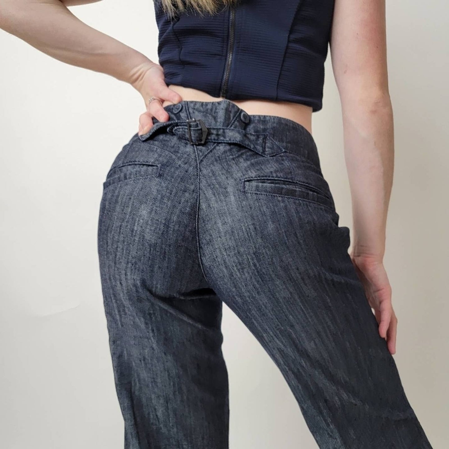 Banana Republic Wide Leg Flare Pants - 4