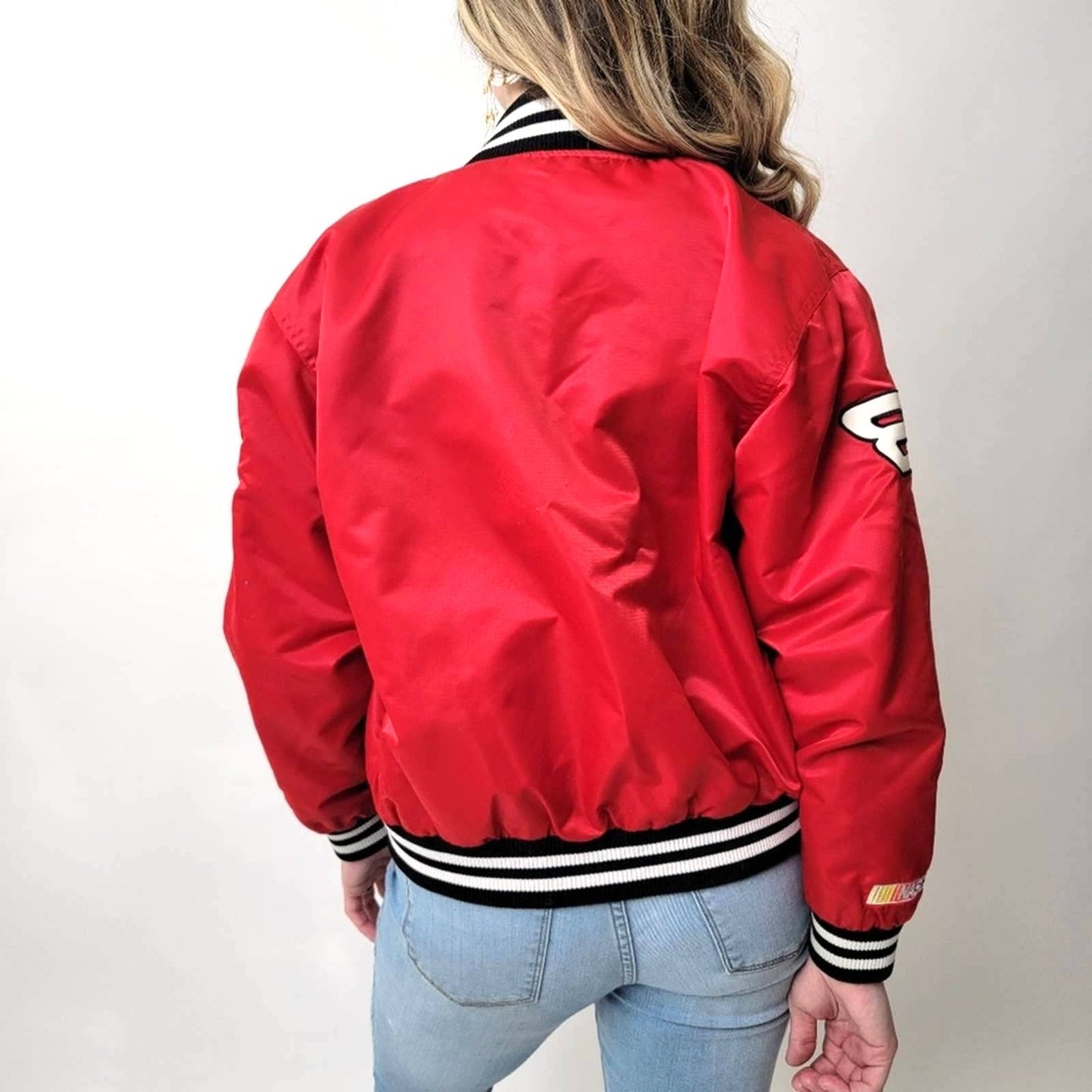 Rare Y2k Dale Earnhardt Jr. #8 Nascar Racing Jacket - M