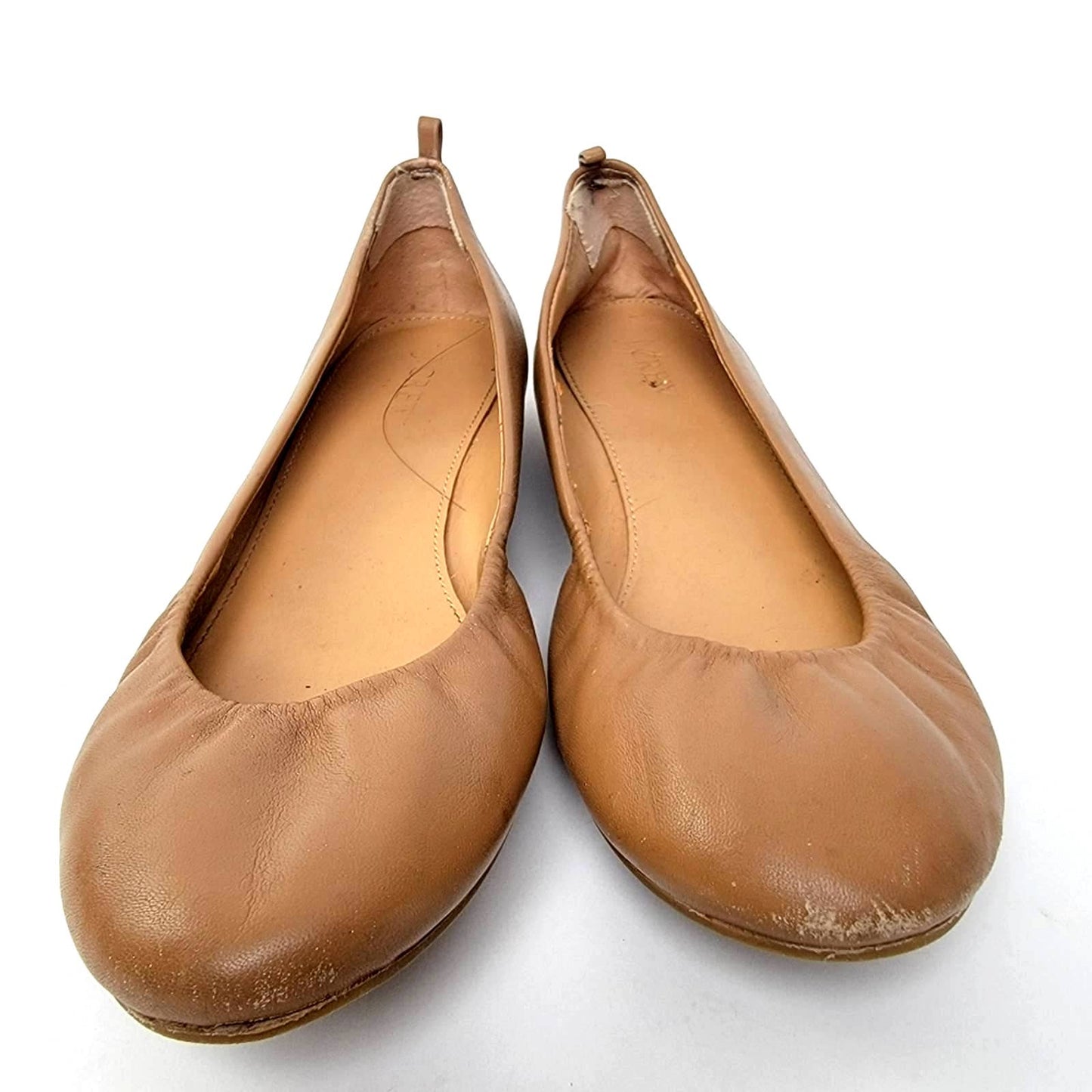 J. Crew Cece Nude Tan Ballet Flats - 8