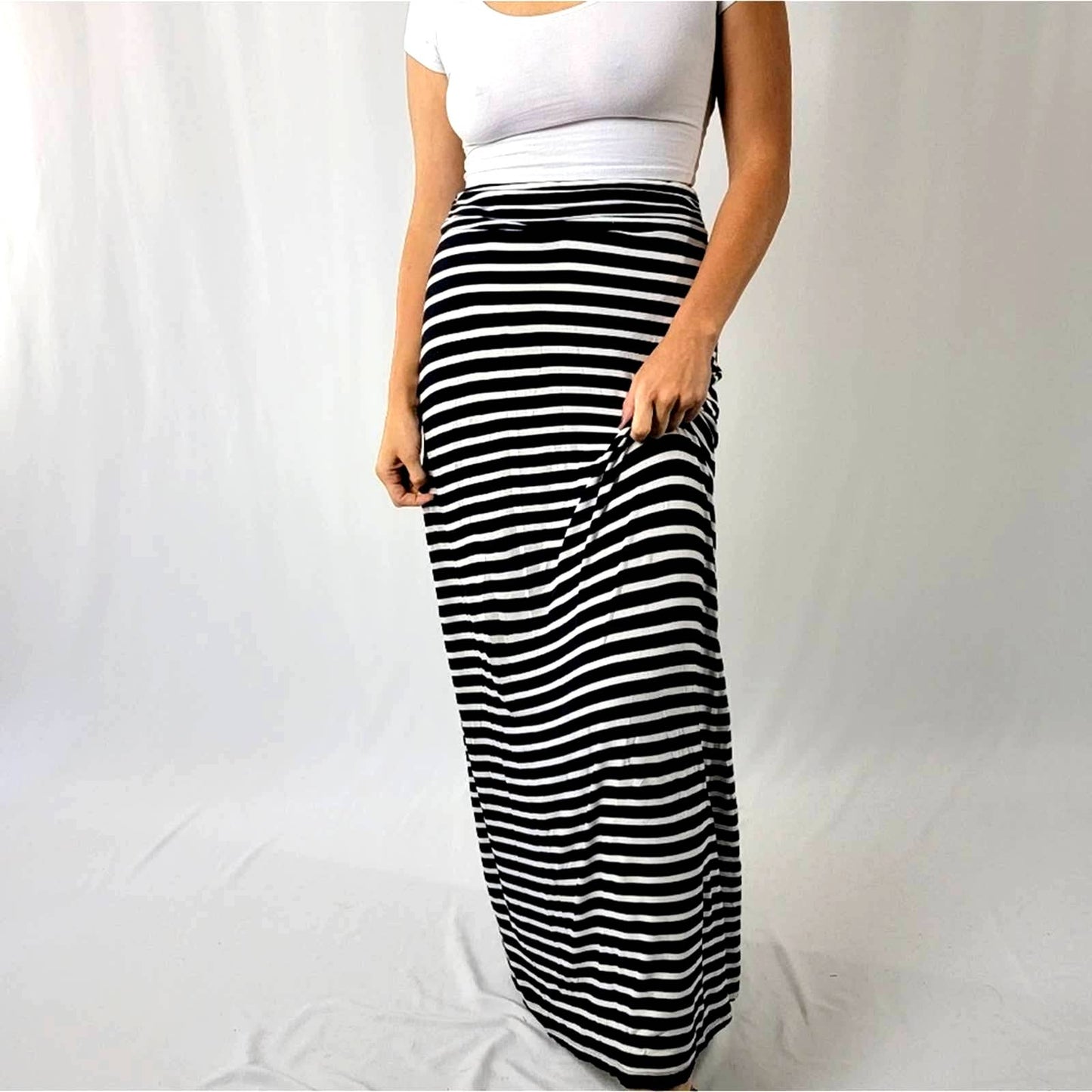J.Crew Casual Maxi Striped Skirt - S