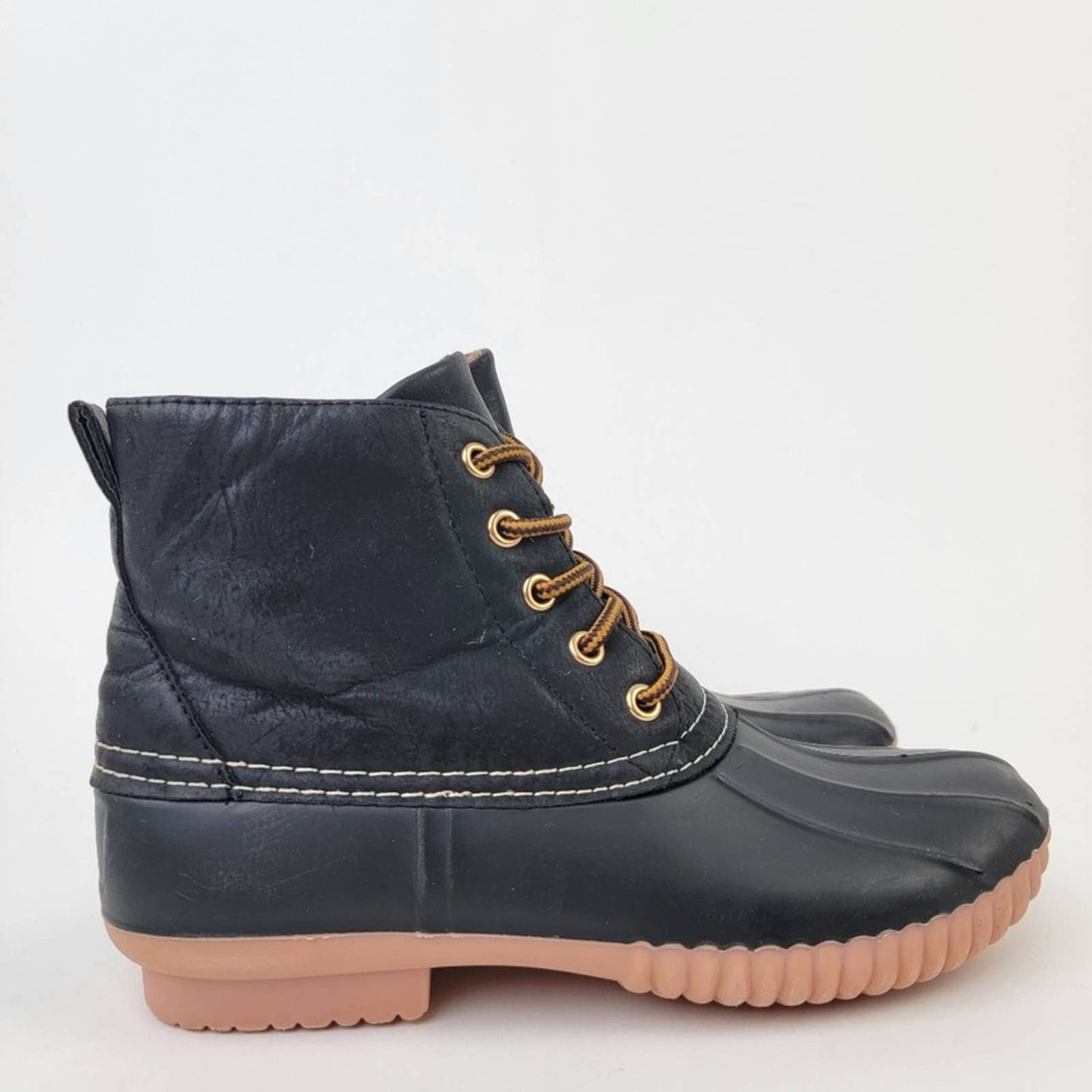 Henry Ferrera Mission 200 Black Rain Duck Boots - 7