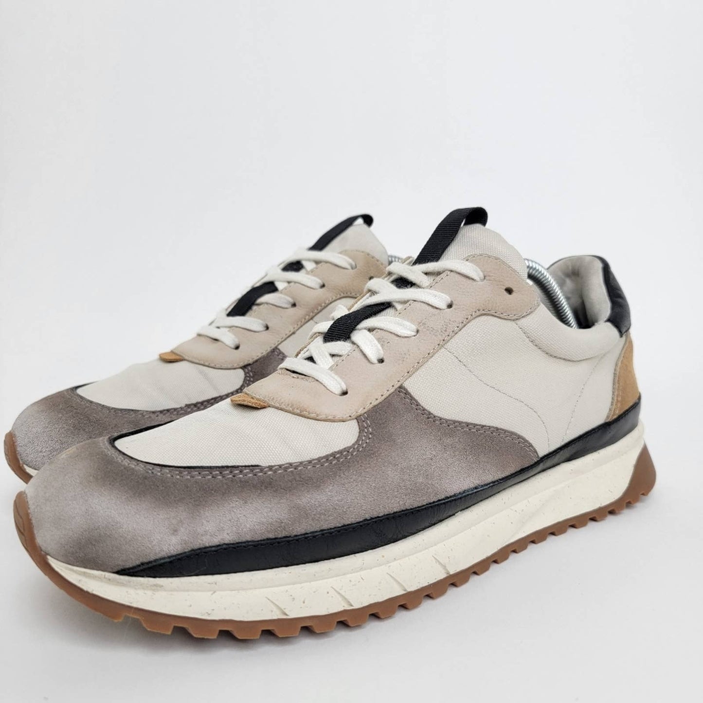 Madewell Kickoff Trainer Sneakers in (Re)sourced Canvas and Suede - 12