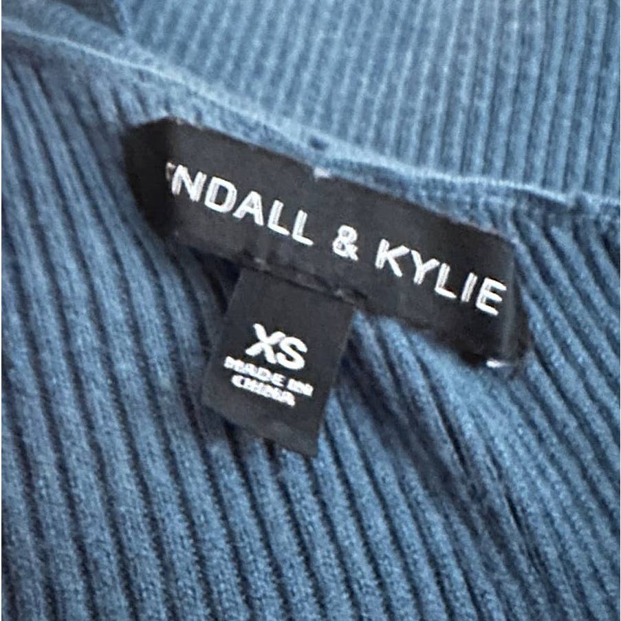Kendal & Kylie Cropped Halter One Shoulder Tank Top